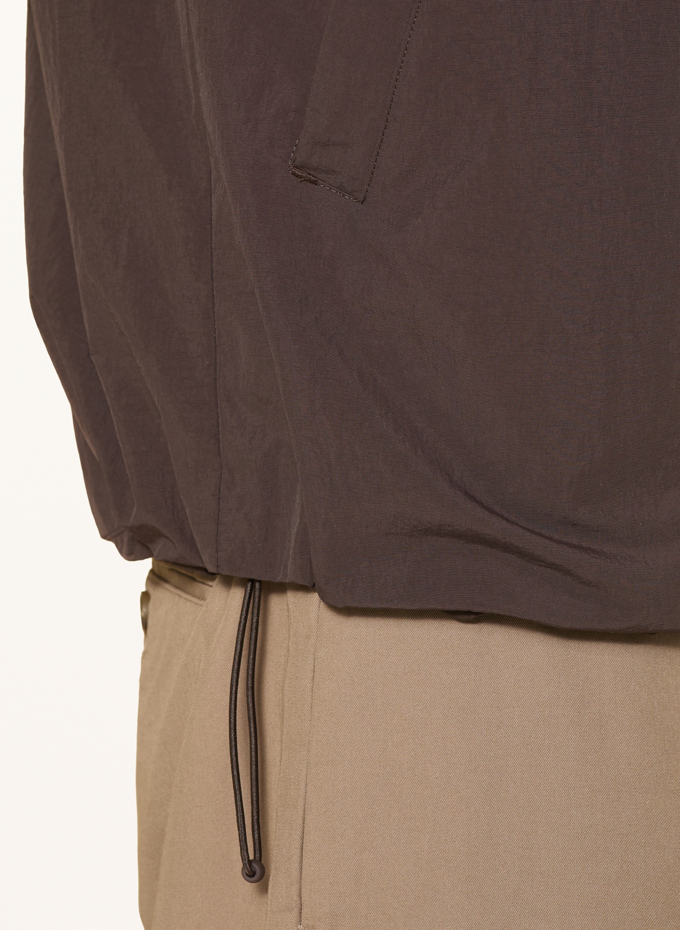 NN.07 FENTON Jacket: DARK BROWN