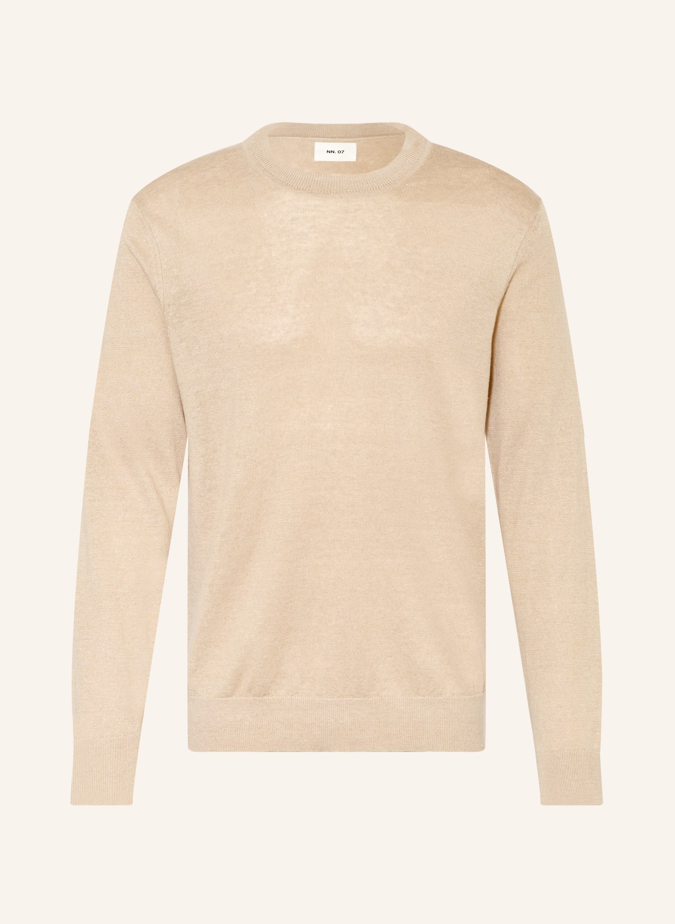 NN.07 Leinenpullover TED: BEIGE