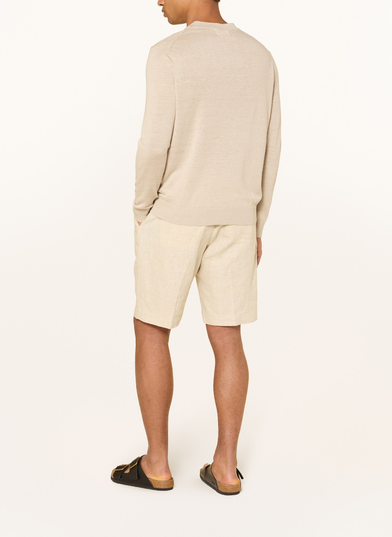 NN.07 Leinenpullover TED: BEIGE