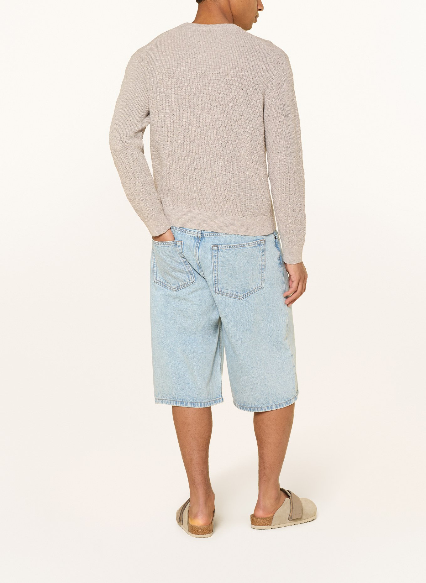 NN.07 RUSSEL Sweater: TAUPE