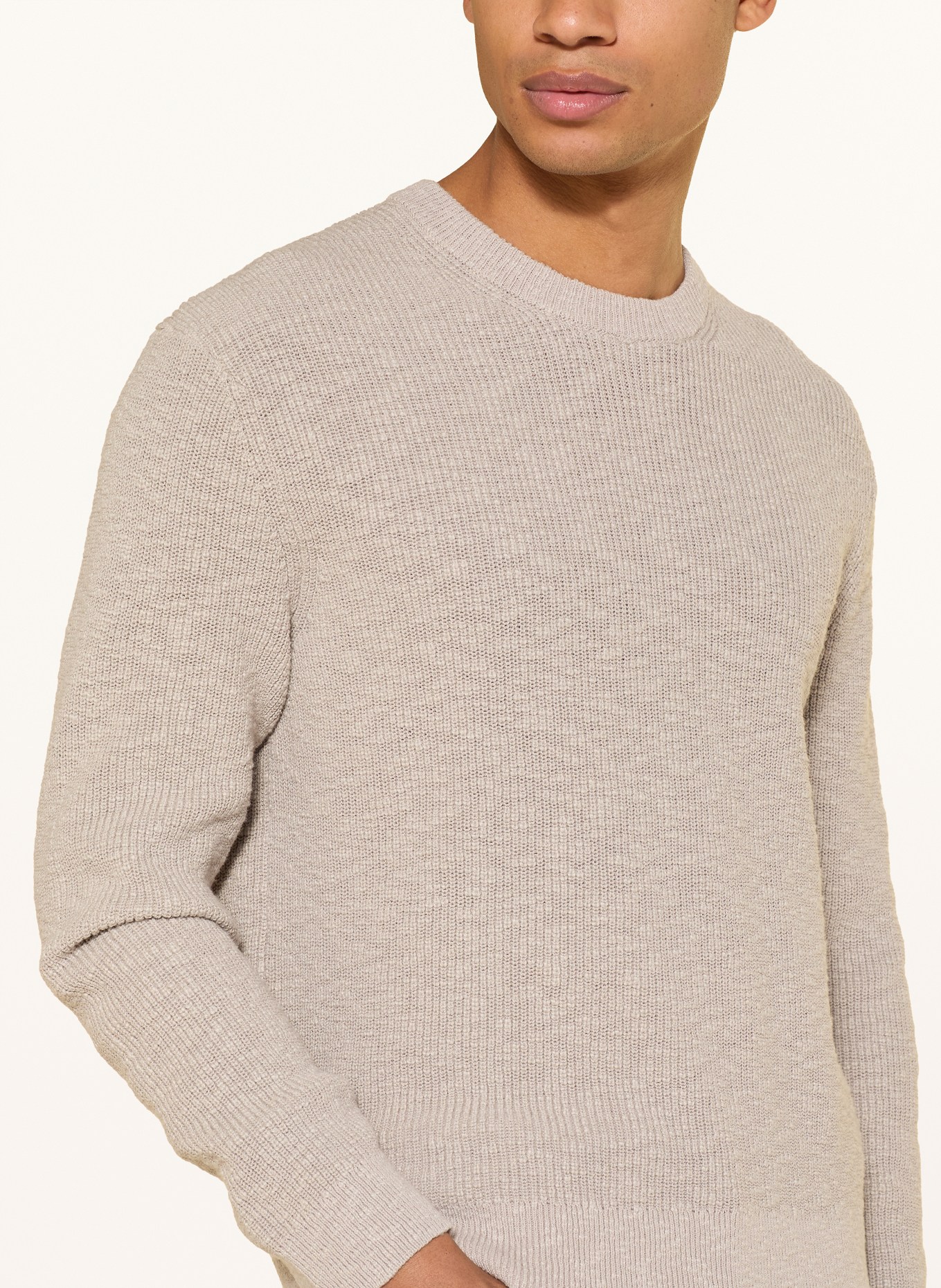 NN.07 RUSSEL Sweater: TAUPE