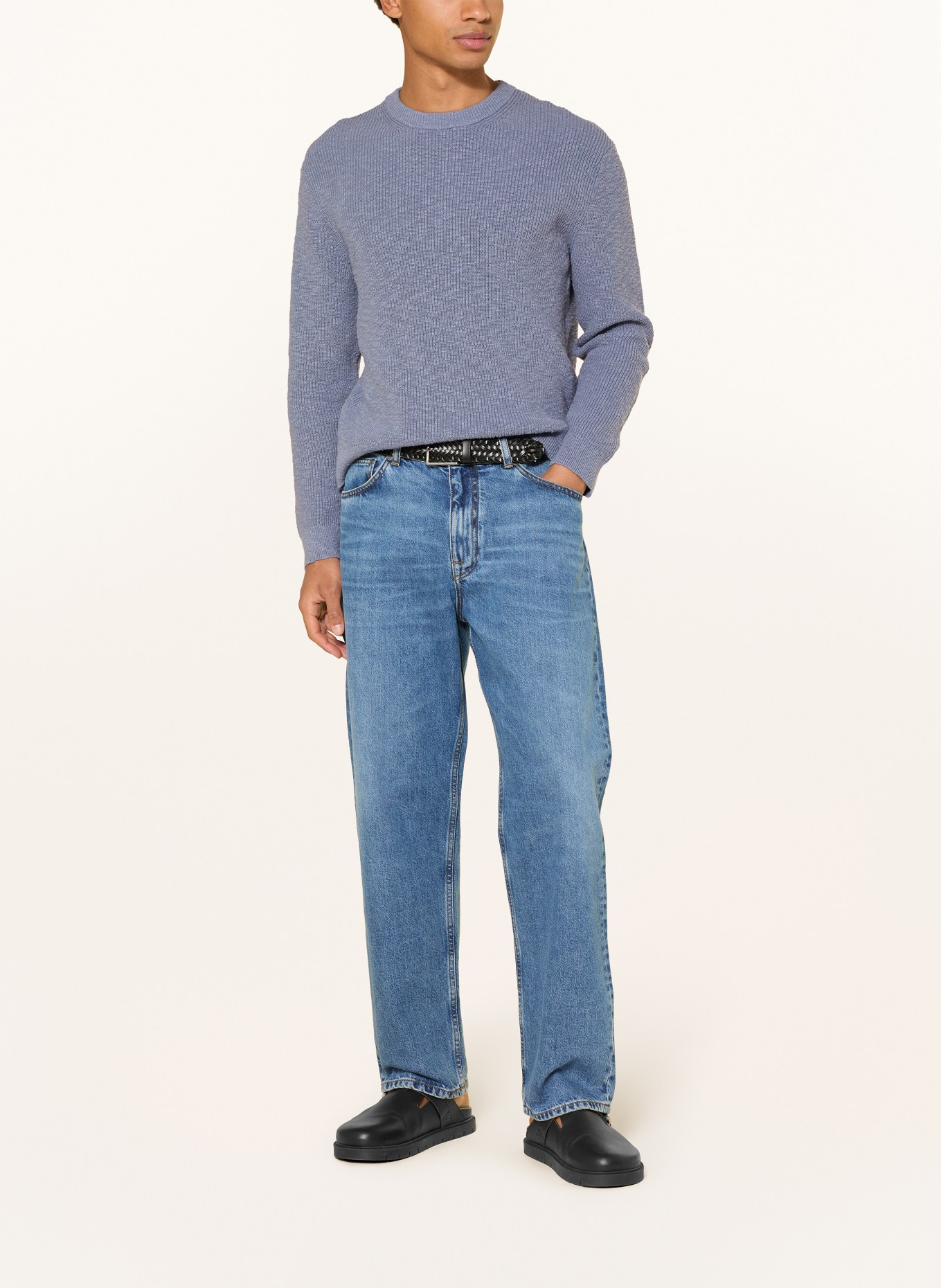 NN.07 RUSSEL Sweater: BLUE