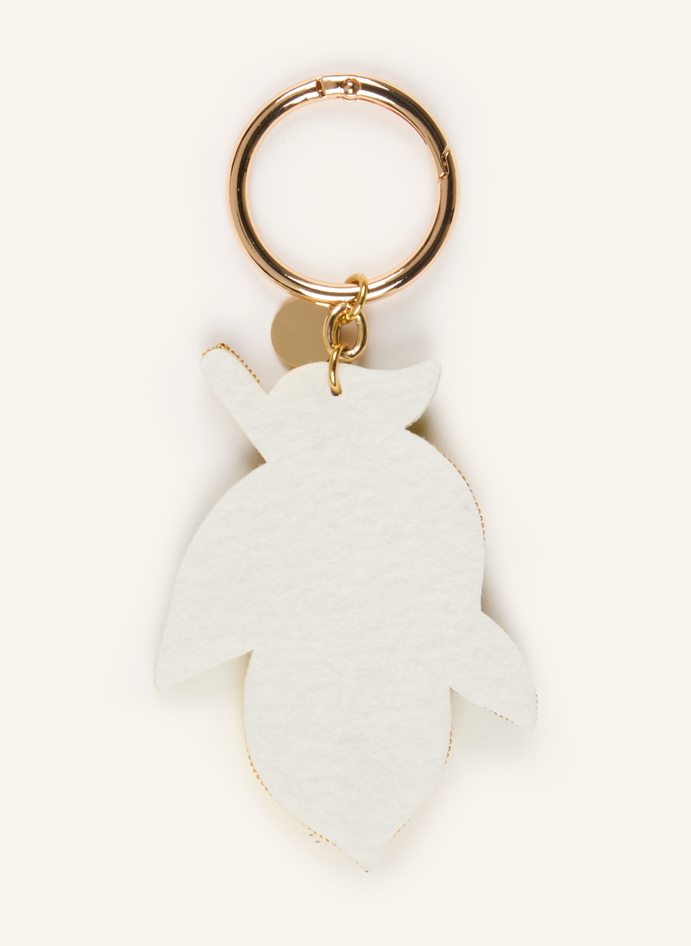 CHEEKY CHAIN MUNICH Taschenanhänger mit Schmucksteinen: GELB / GOLD / GRÜN