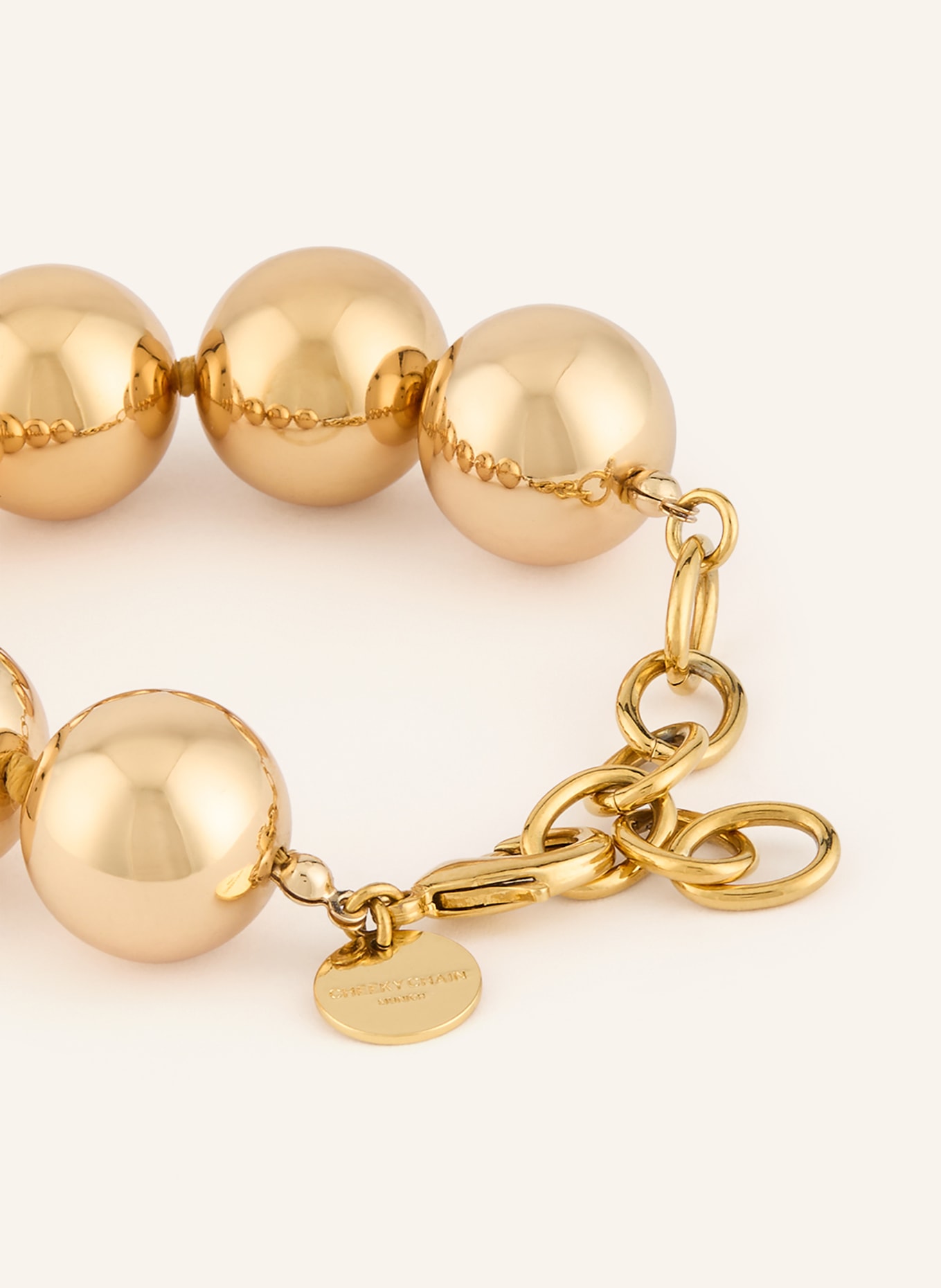 CHEEKY CHAIN MUNICH Náramek WILMA: ZLATÁ