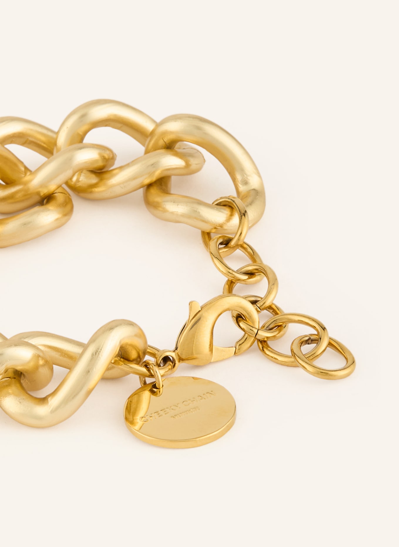 CHEEKY CHAIN MUNICH Náramek DUBAI: ZLATÁ