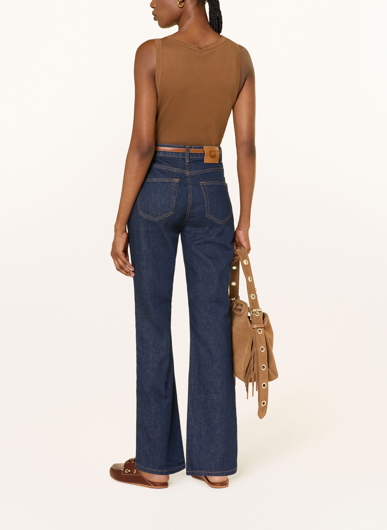 maje Bootcut Jeans: 0369 DARK BLUE