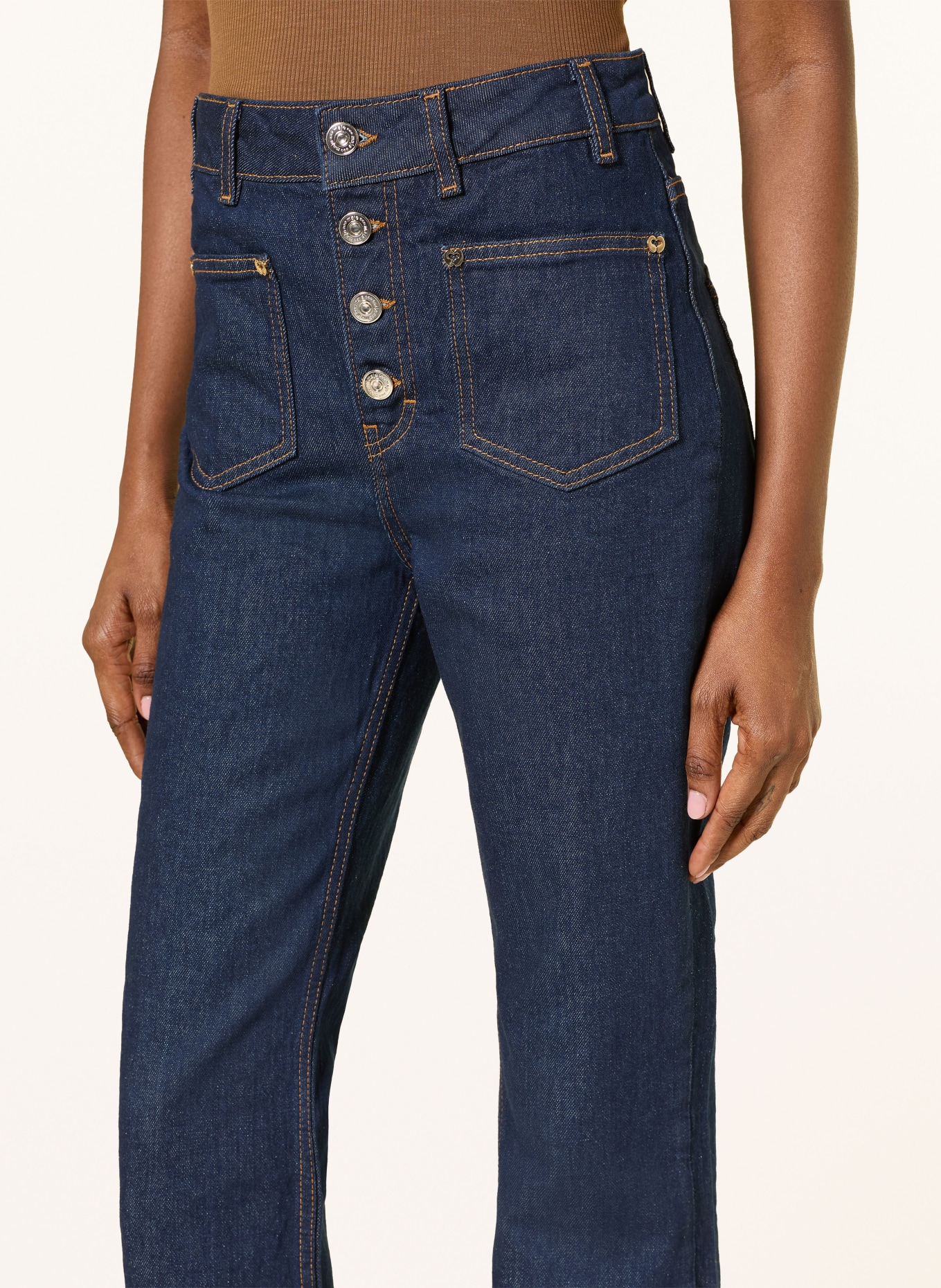 maje Bootcut Jeans: 0369 DARK BLUE