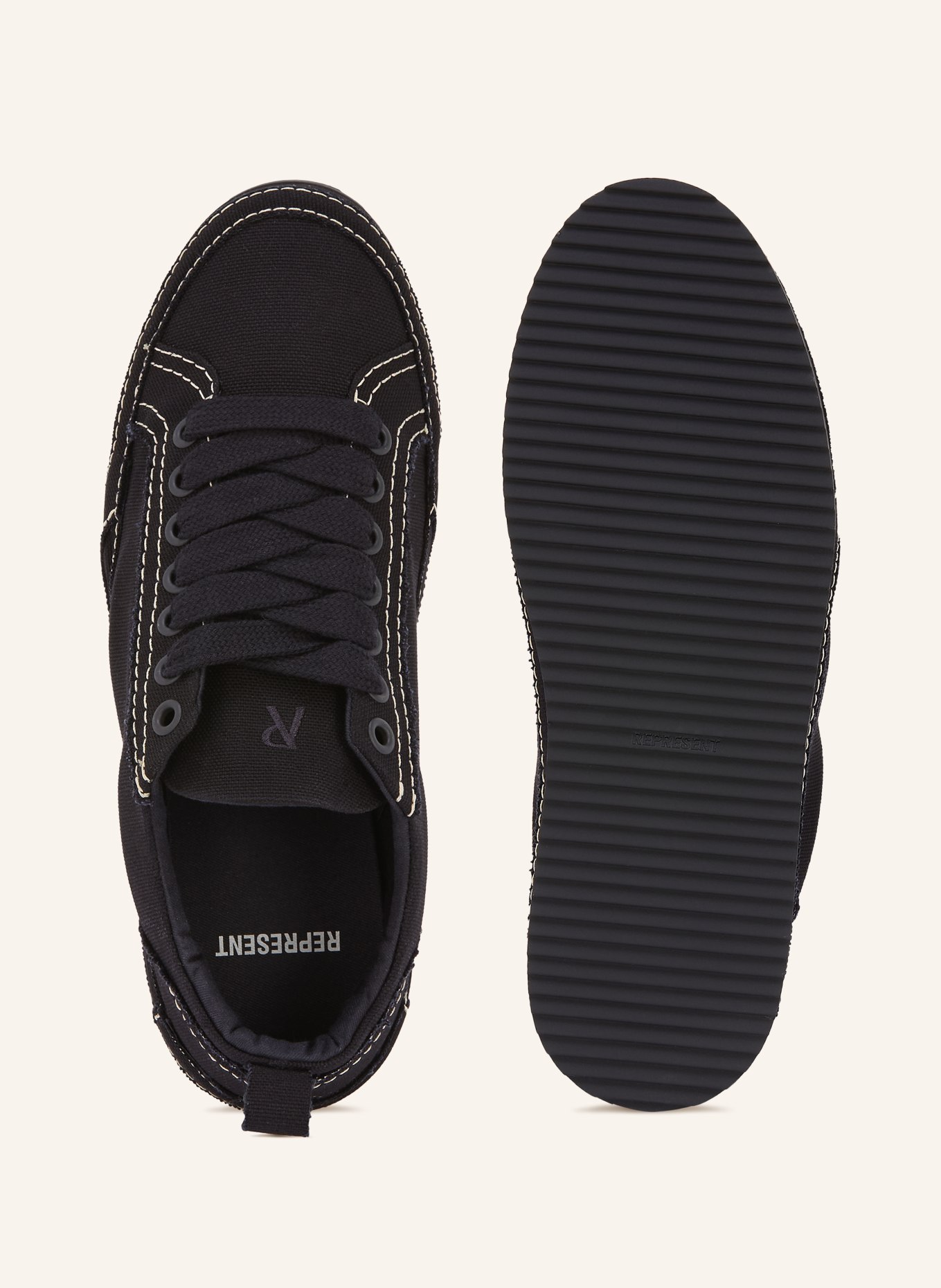 REPRESENT Buty sportowe ALPHA WRAP: CZARNY