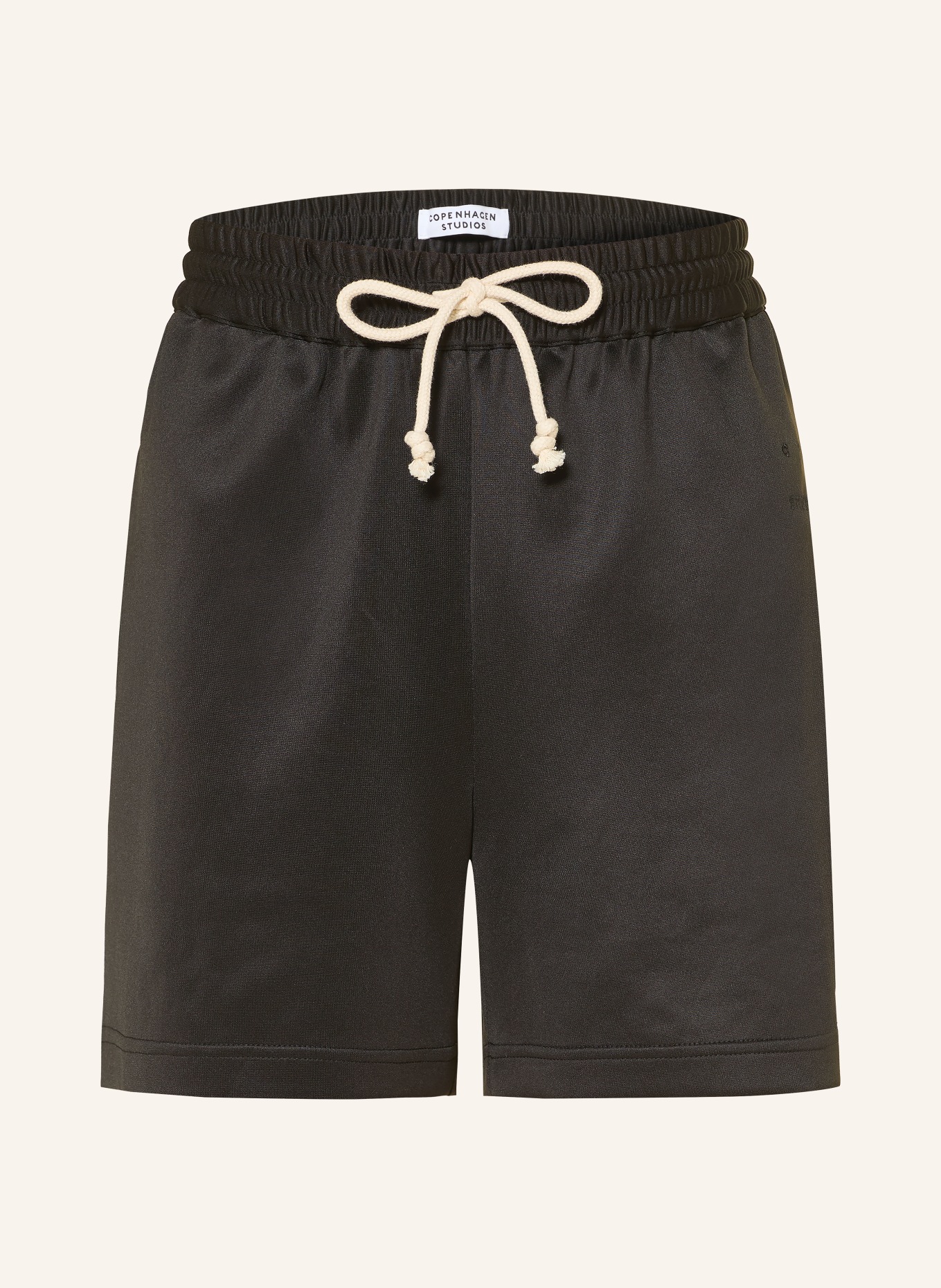 COPENHAGEN STUDIOS Korte broeken: ZWART / WIT