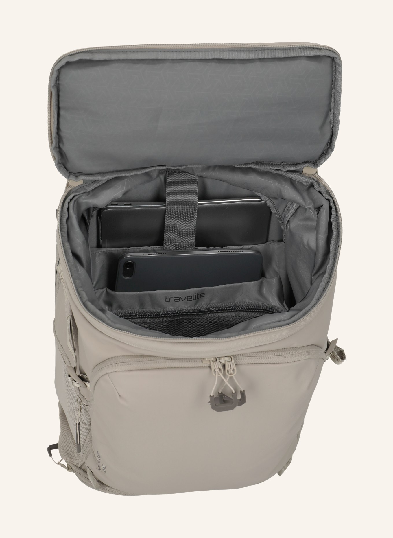 travelite Rucksack VENTURE LINE XL 37 l mit Laptop-Fach: BEIGE