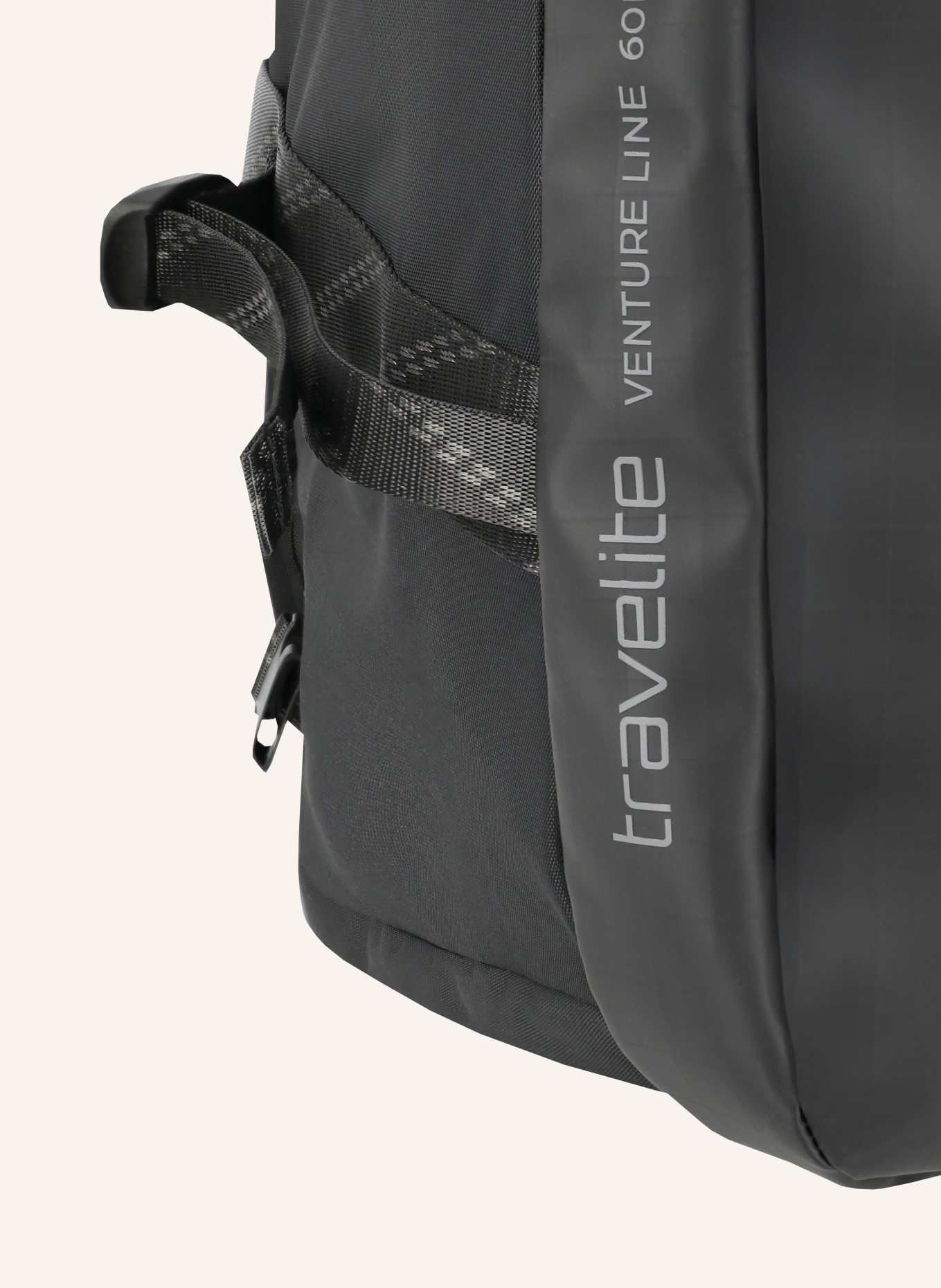 travelite Reisetasche VENTURE LINE LARGE 60 l: SCHWARZ