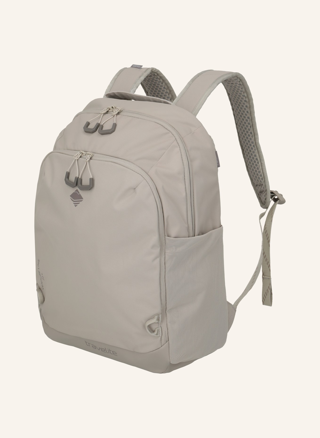 travelite Rucksack VENTURE LINE MEDIUM 22 l mit Laptop-Fach: BEIGE