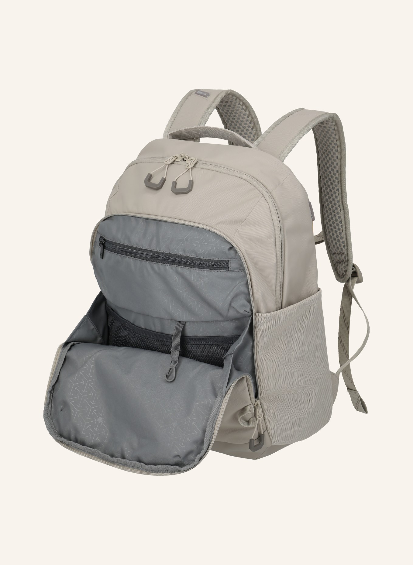 travelite Rucksack VENTURE LINE MEDIUM 22 l mit Laptop-Fach: BEIGE
