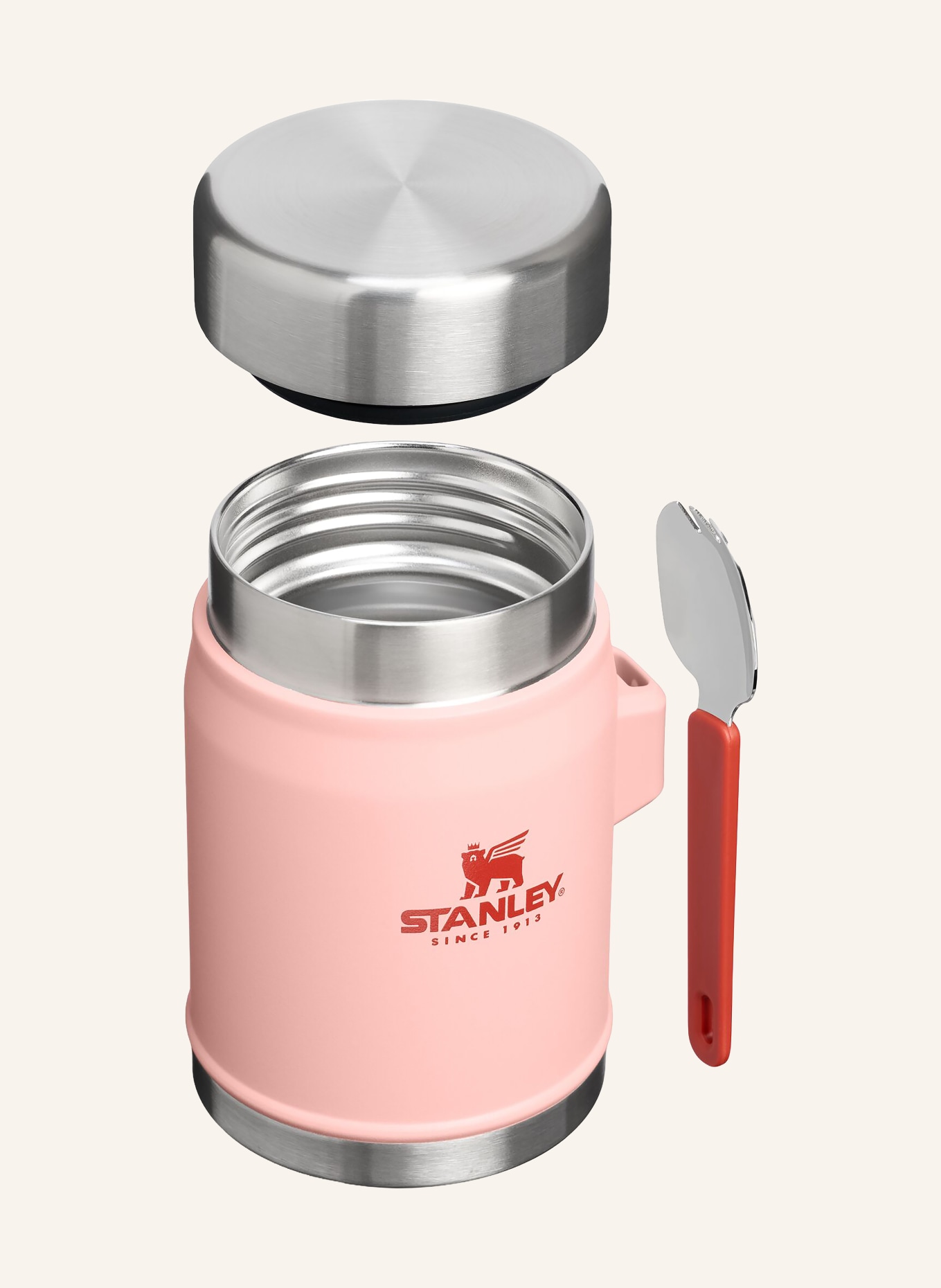 STANLEY Voorraadbus THE LEGENDARY CLASSIC: ROZE / ZILVER