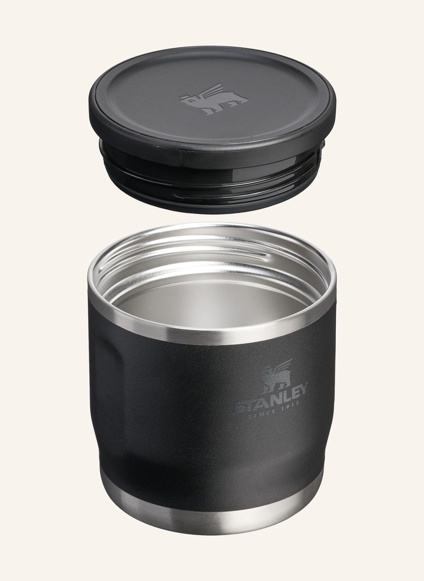 STANLEY Bewaarpot THE ADVENTURE TO-GO: ZWART / ZILVER