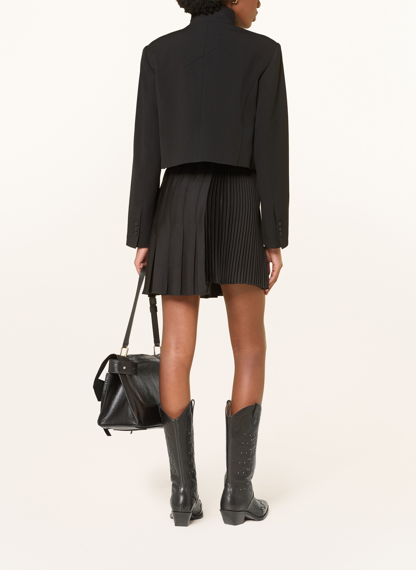 ALLSAINTS RAINA Blazer: BLACK