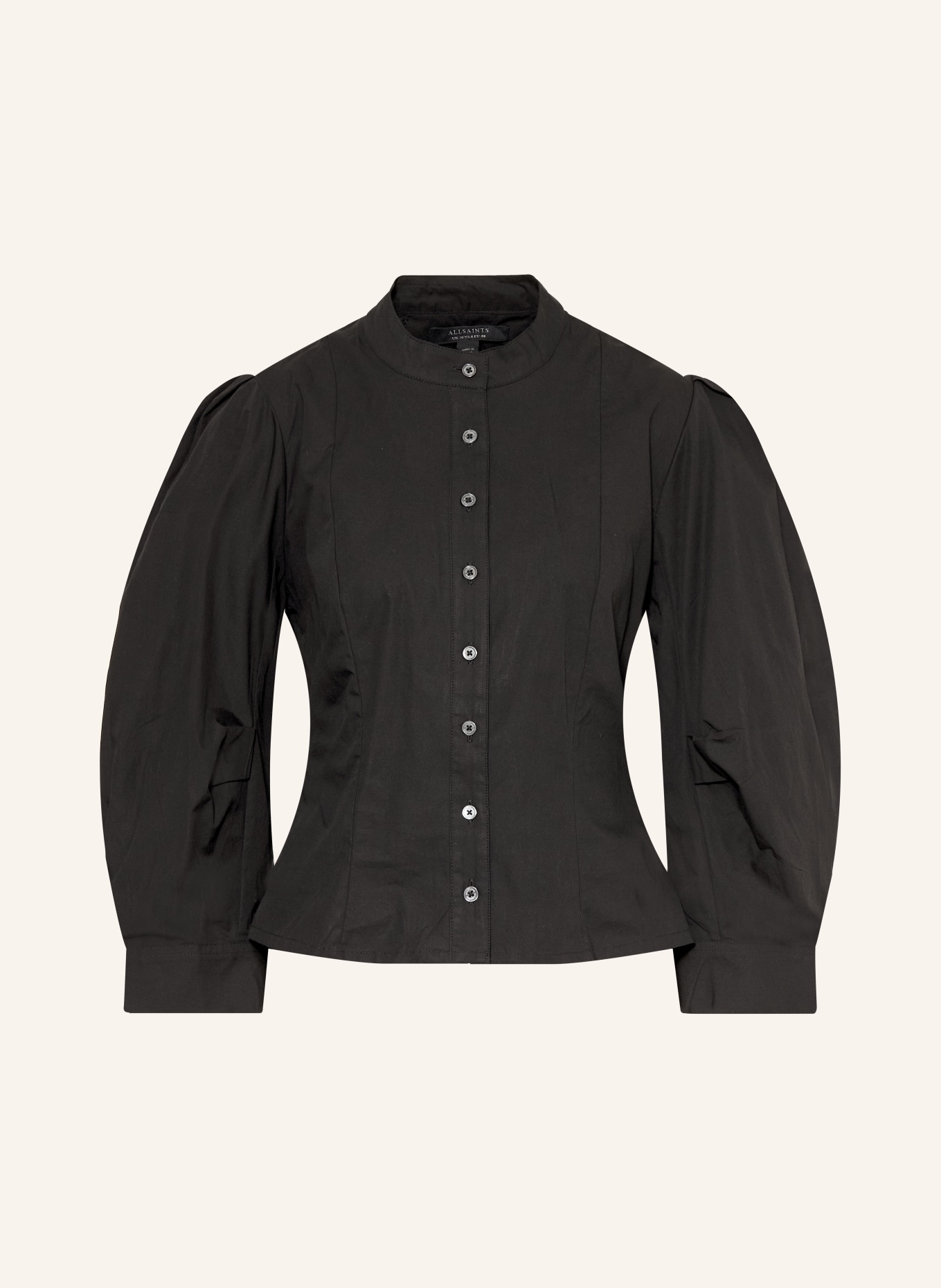 ALLSAINTS Blouse MAUD met 3/4-mouwen: ZWART