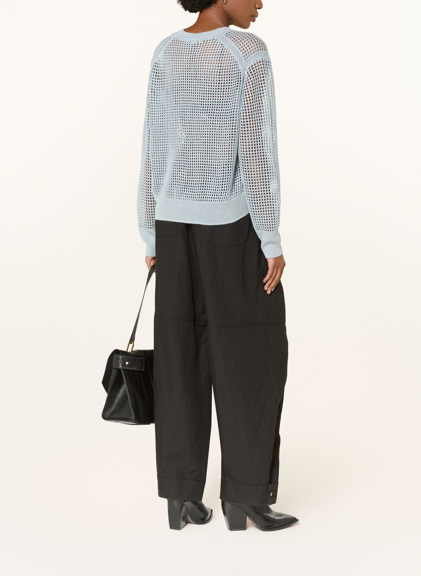 ALLSAINTS RAELYN Sweater: LIGHT BLUE