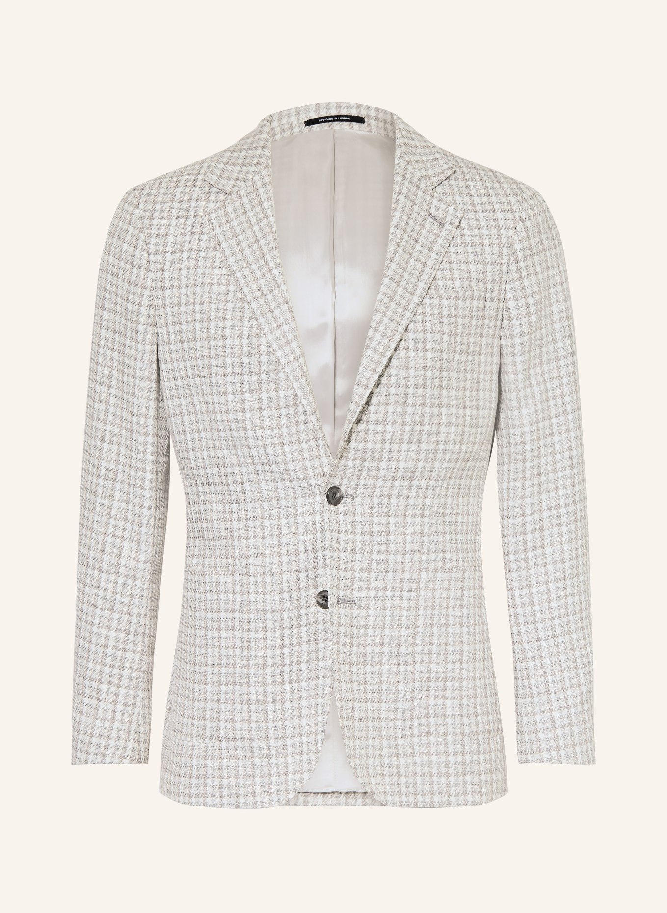 REISS Sakko CANTY Tailored Fit: HELLGRAU / WEISS