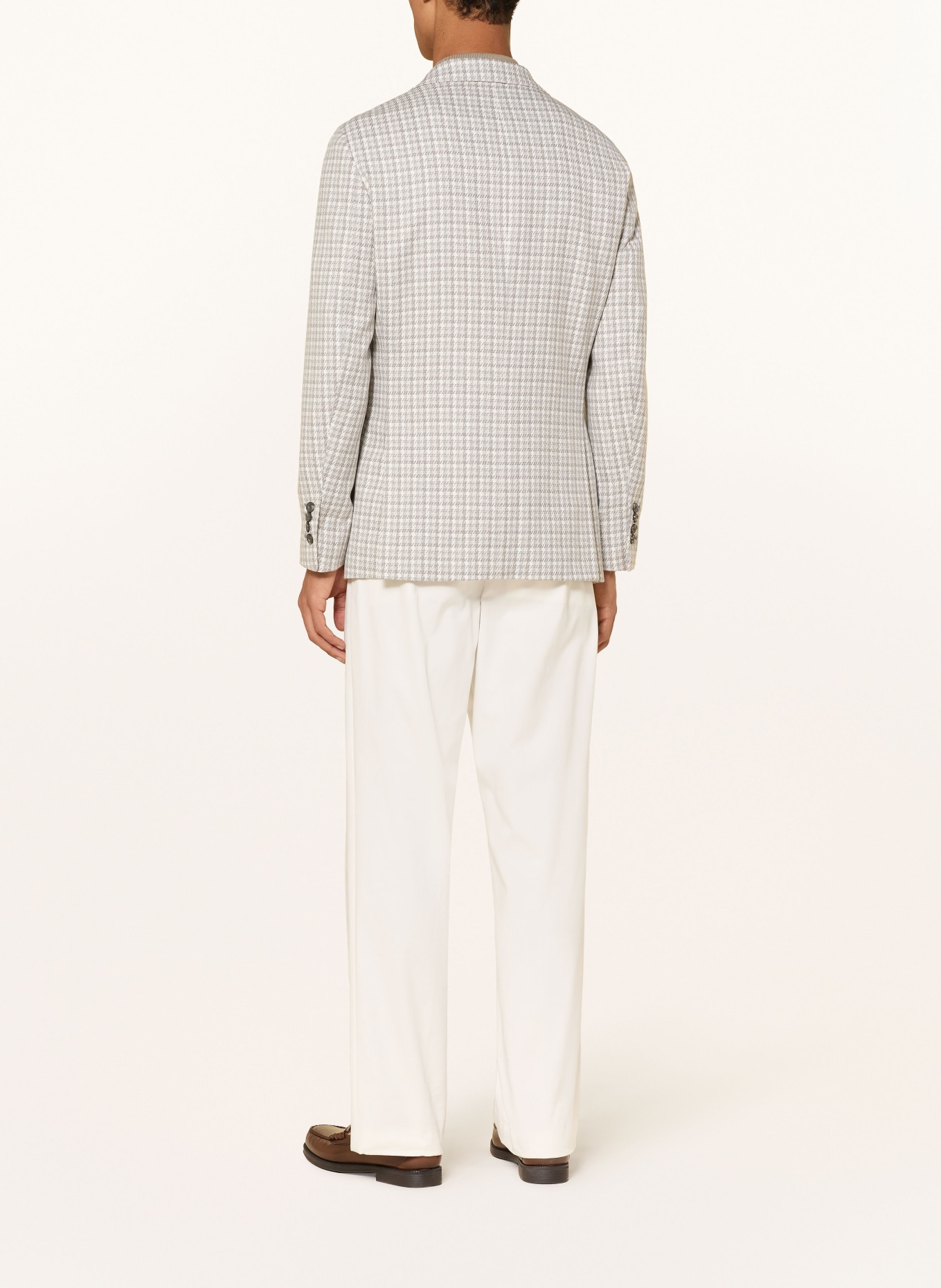 REISS Sakko CANTY Tailored Fit: HELLGRAU / WEISS