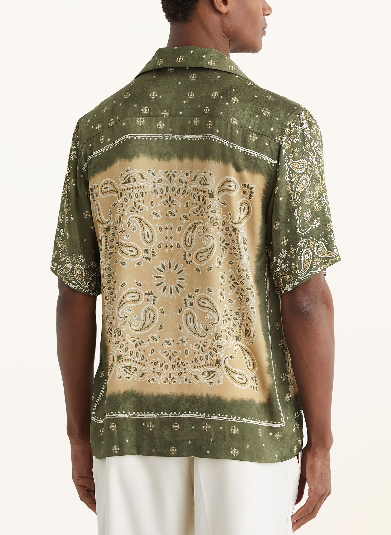 REISS Resorthemd VICENTE Relaxed Fit: OLIJF / BEIGE