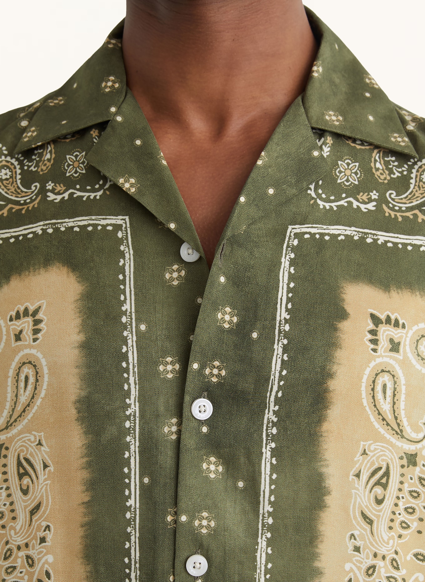 REISS Resorthemd VICENTE Relaxed Fit: OLIJF / BEIGE