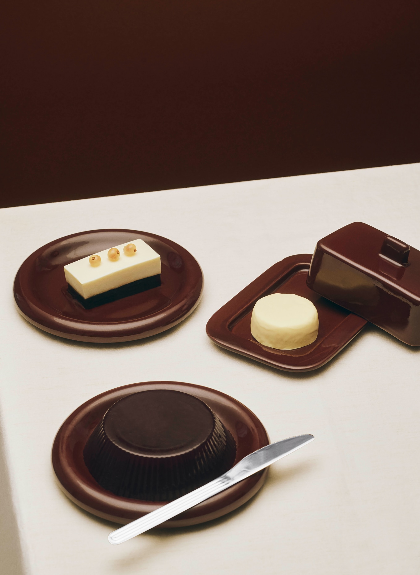 HAY Set van 5 tafelmessen SUNDAY: ZILVER