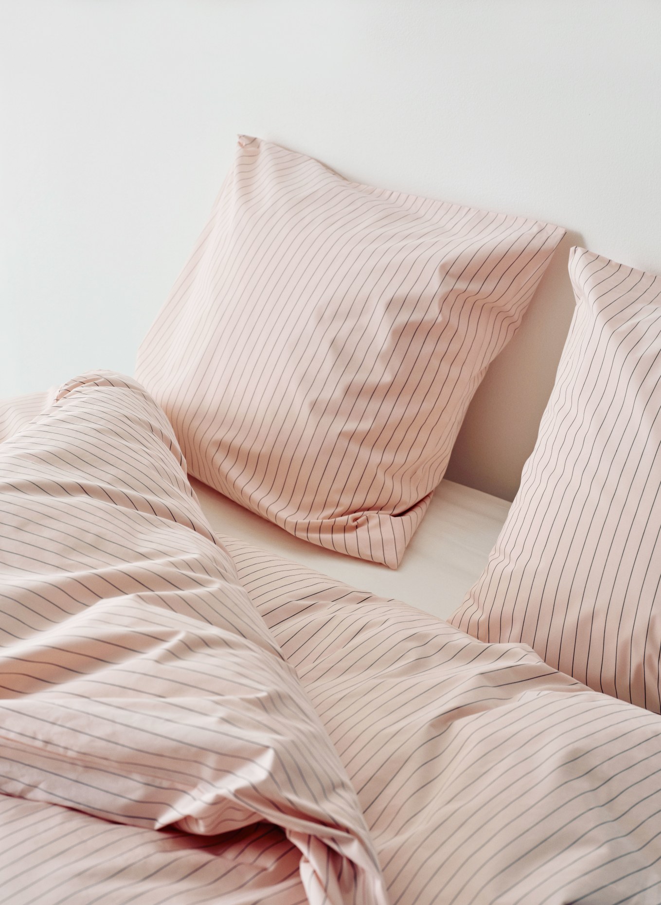 HAY Kissenbezug FINELINE: ROSÉ / DUNKELGRAU