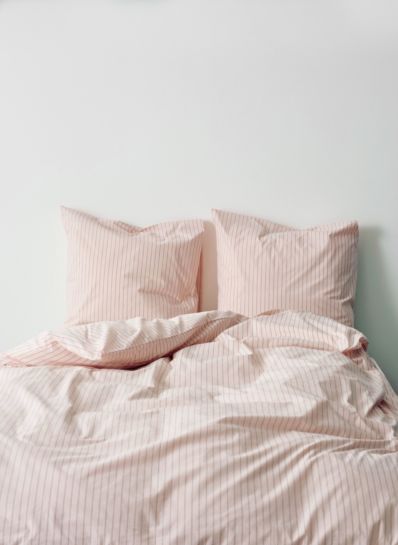 HAY Kissenbezug FINELINE: ROSÉ / DUNKELGRAU