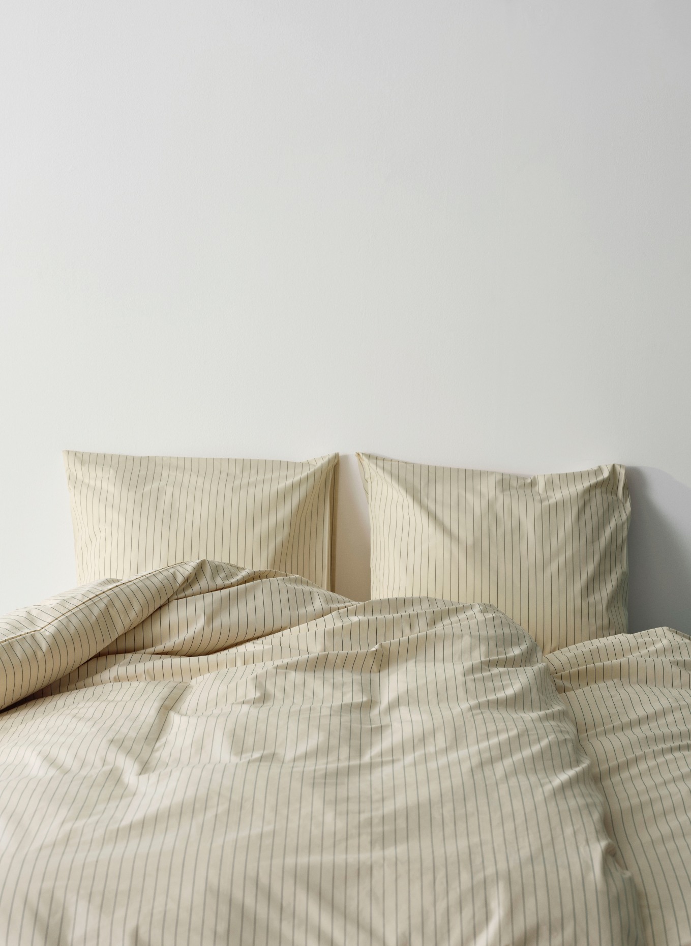 HAY Kissenbezug FINELINE: HELLBRAUN / SCHWARZ