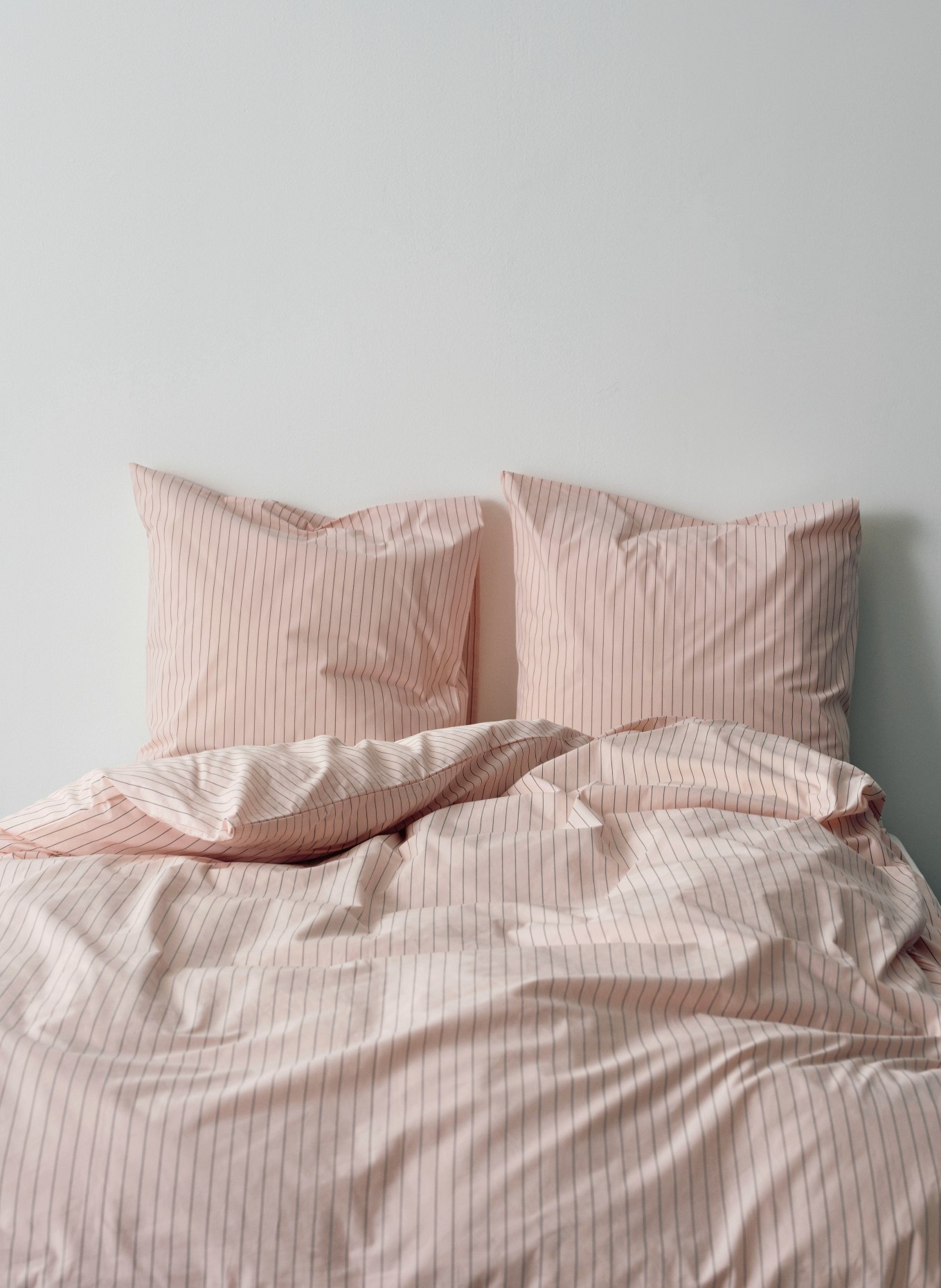 HAY Bettbezug FINELINE: ROSÉ / SCHWARZ