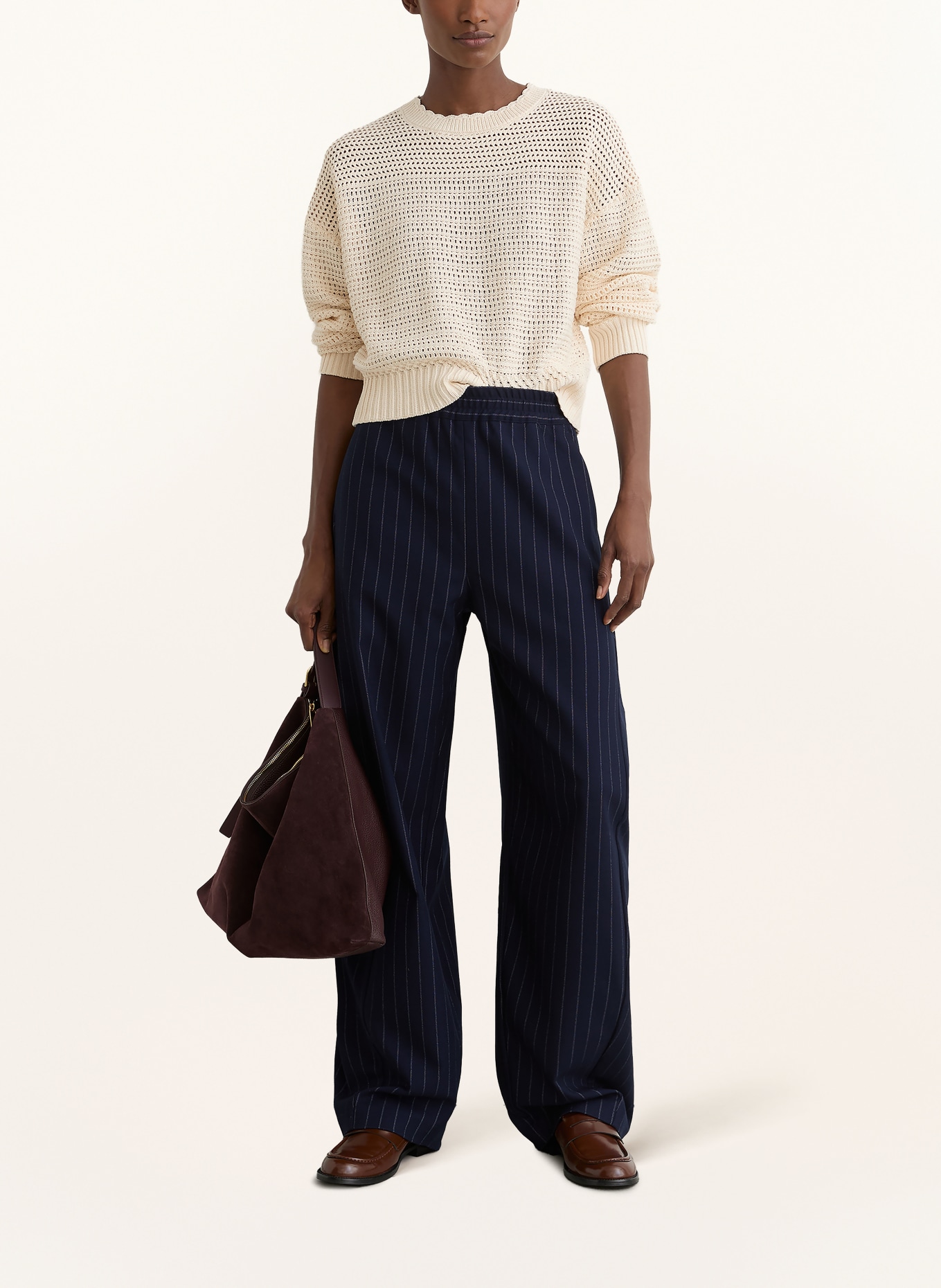 REISS Trui BONNIE: CRÈME