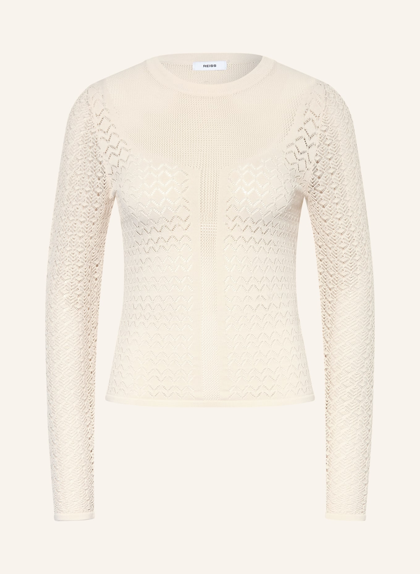 REISS Trui BELLA: CRÈME