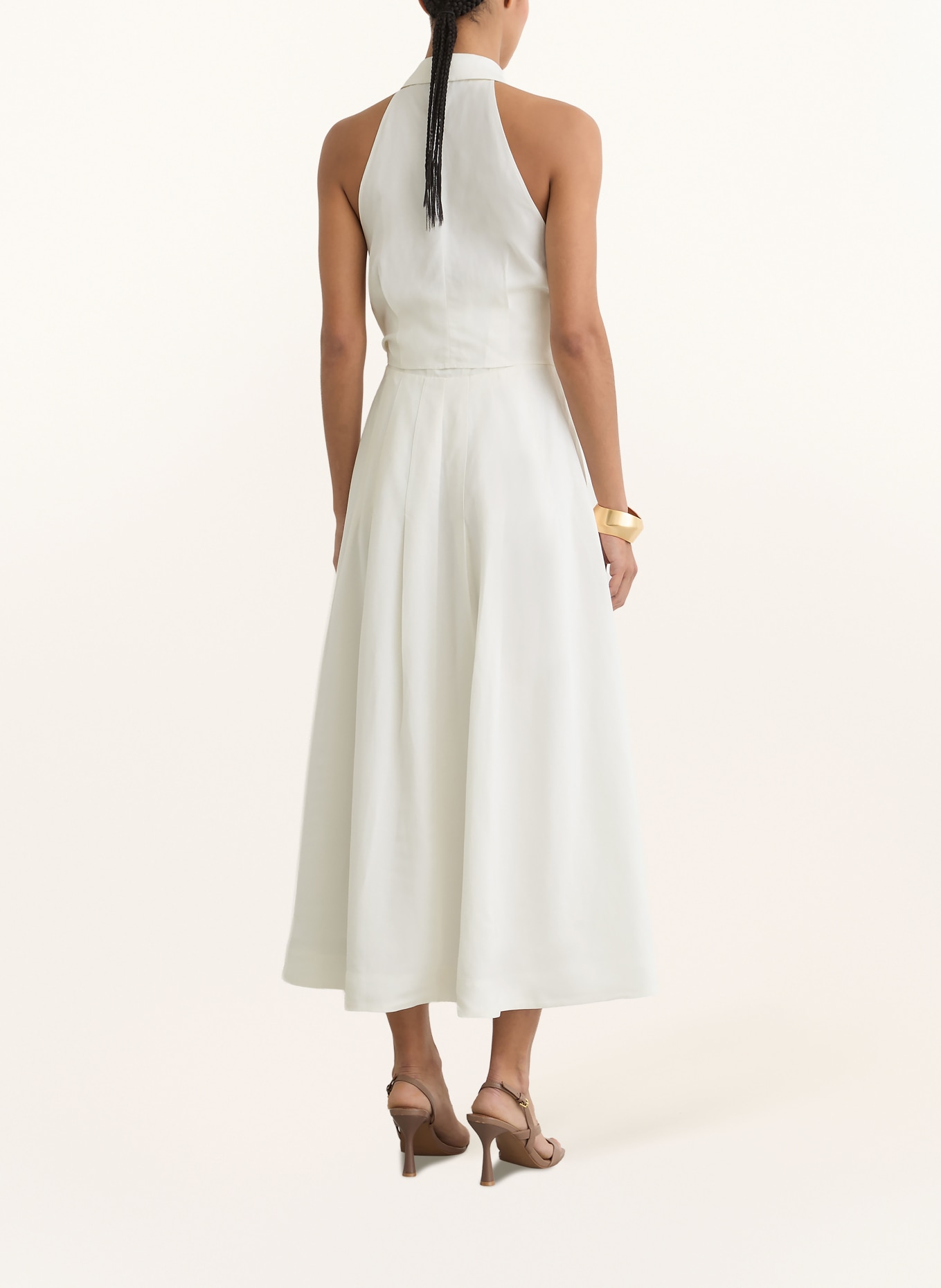 REISS Kleid TOR: ECRU