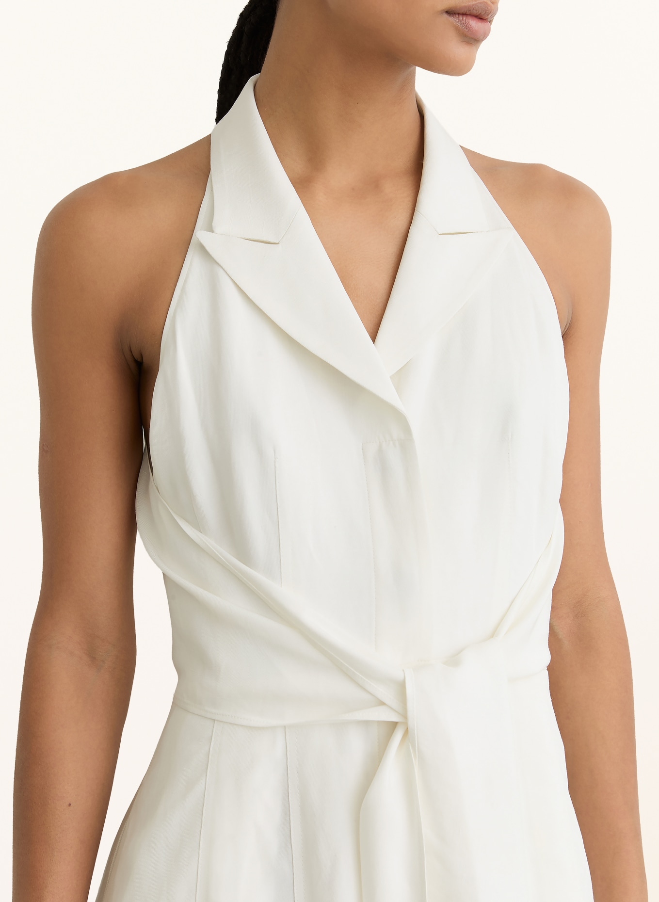 REISS Kleid TOR: ECRU