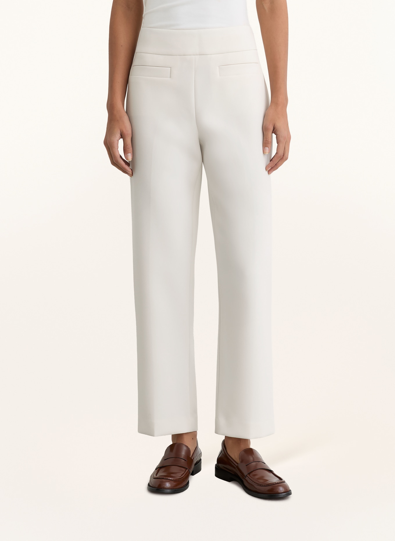 REISS 7/8-Hose ROSEMARY: ECRU