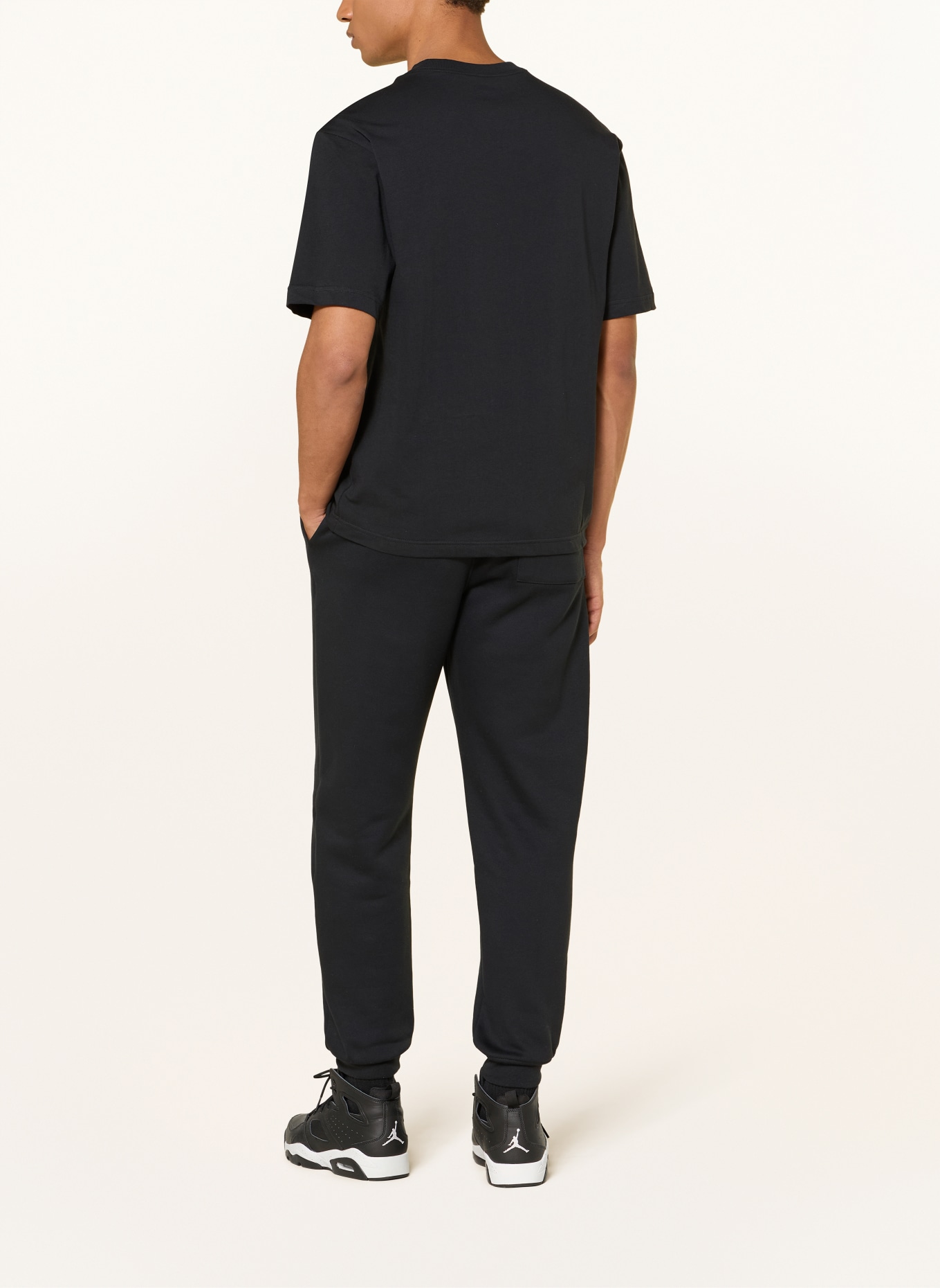 JORDAN Koszulka JUMPMAN: CZARNY
