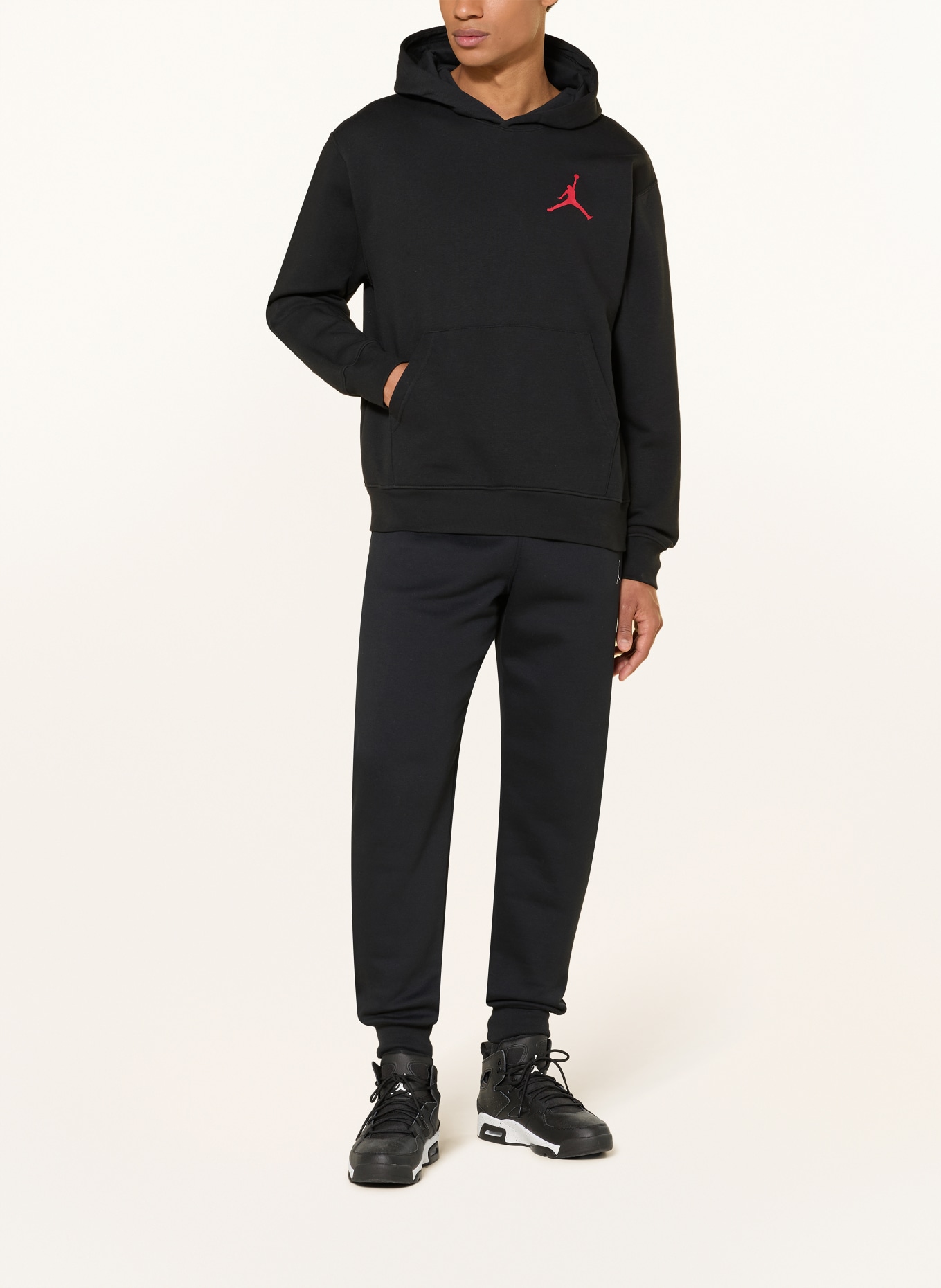 JORDAN Hoodie JUMPMAN: ZWART