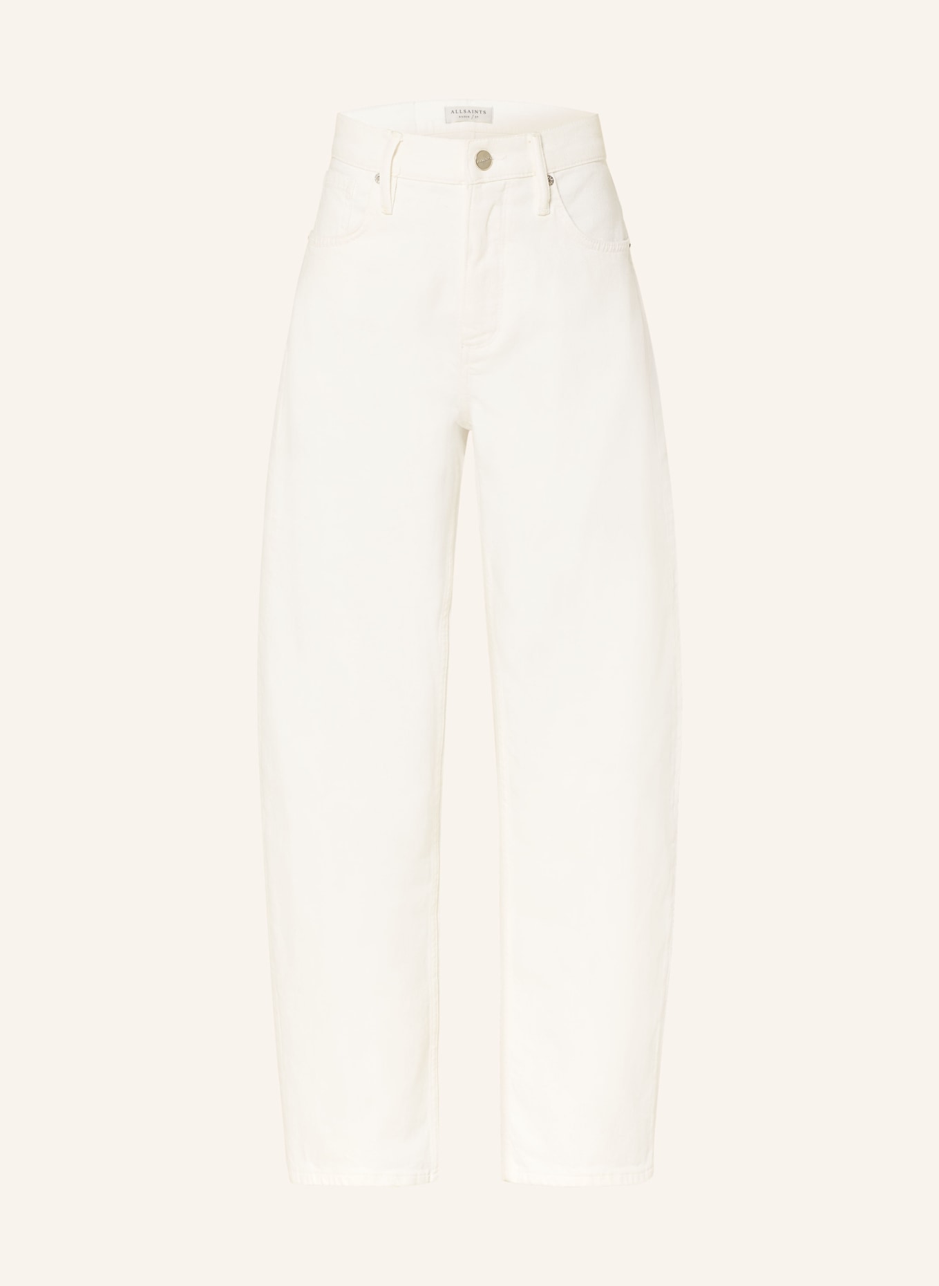 ALLSAINTS Barrel Jeans SADIE: 4193 ECRU WHITE