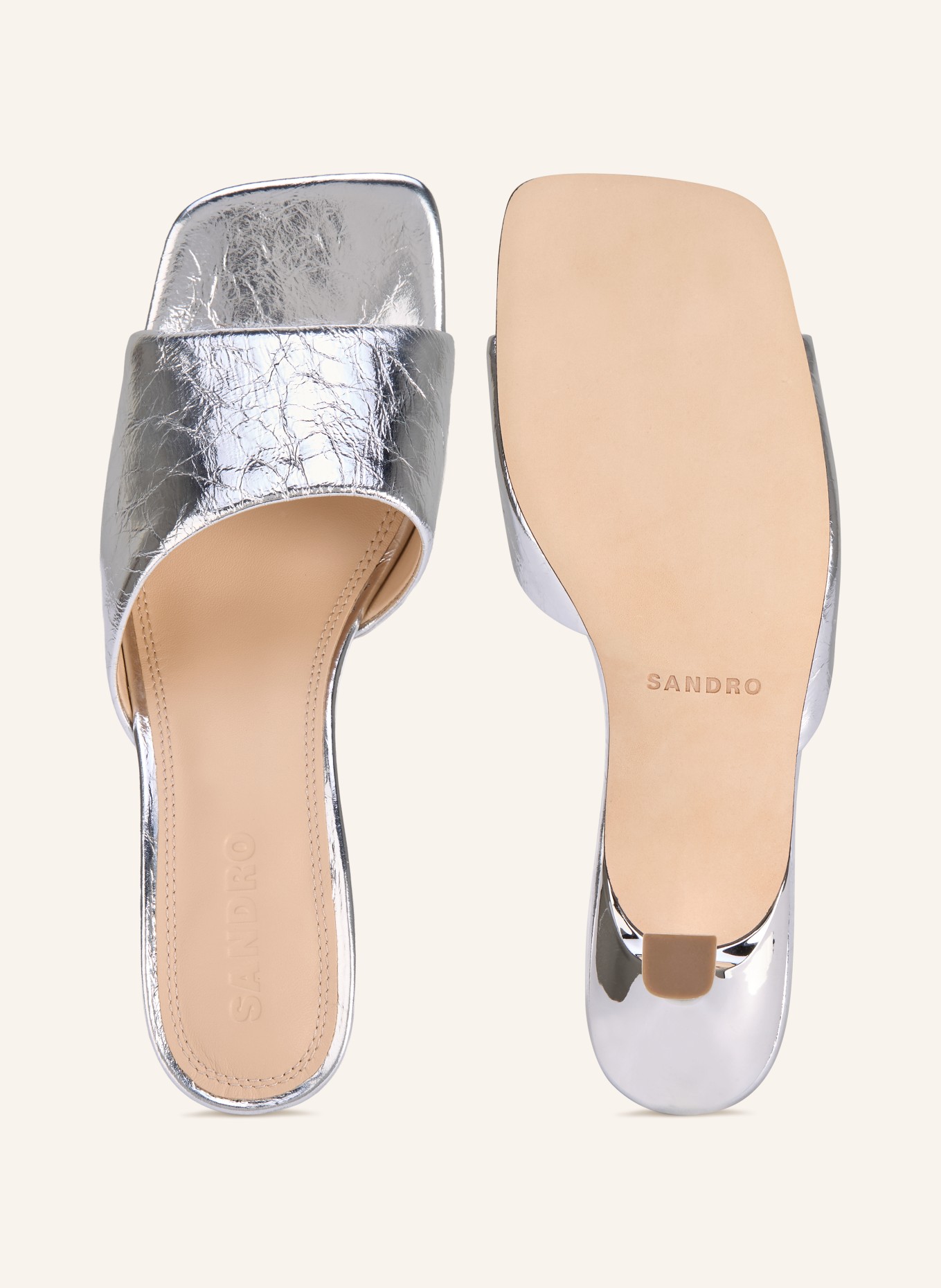 SANDRO Mules: SILBER