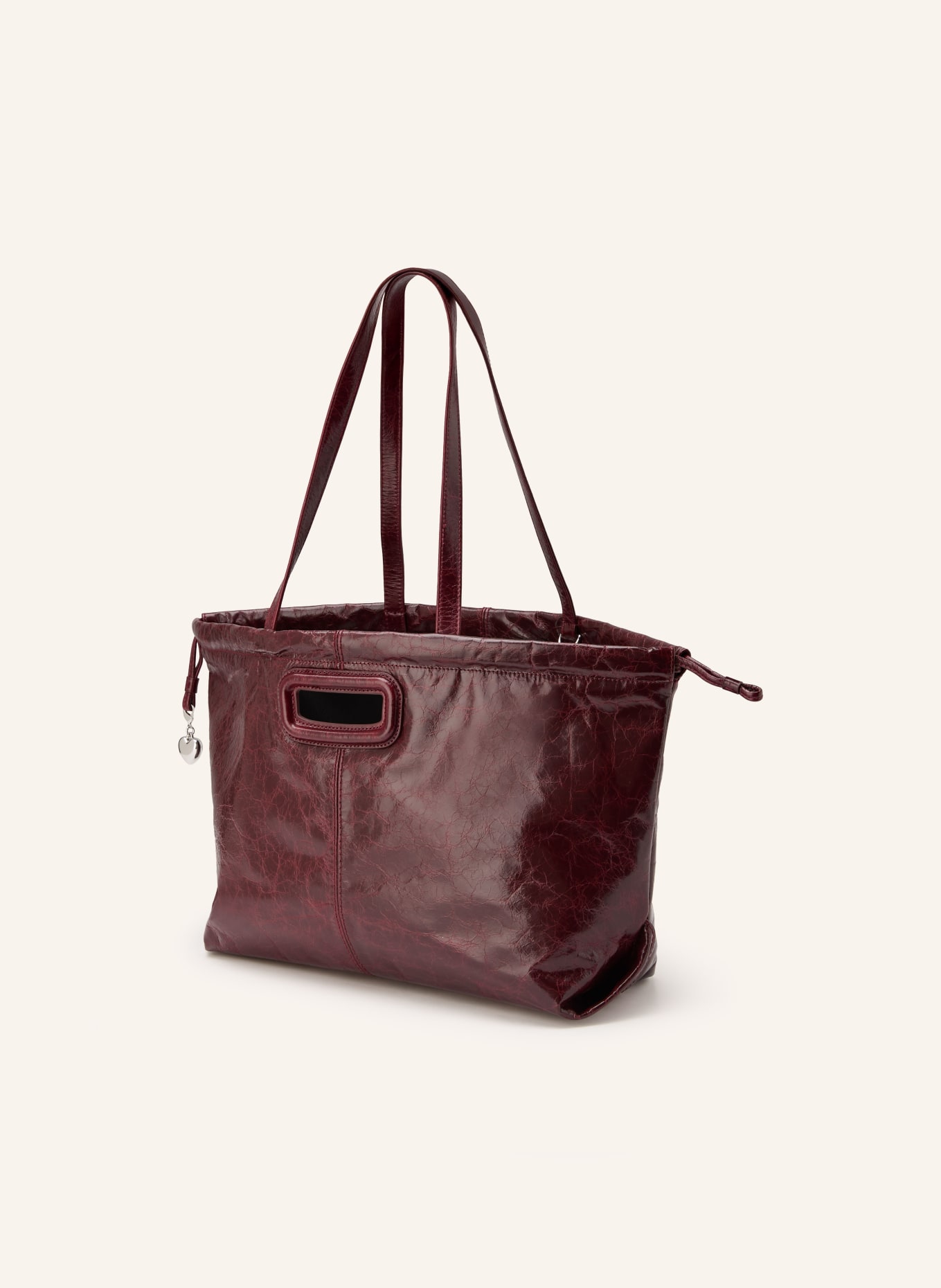 maje Torba na zakupy: CIEMNOCZERWONY