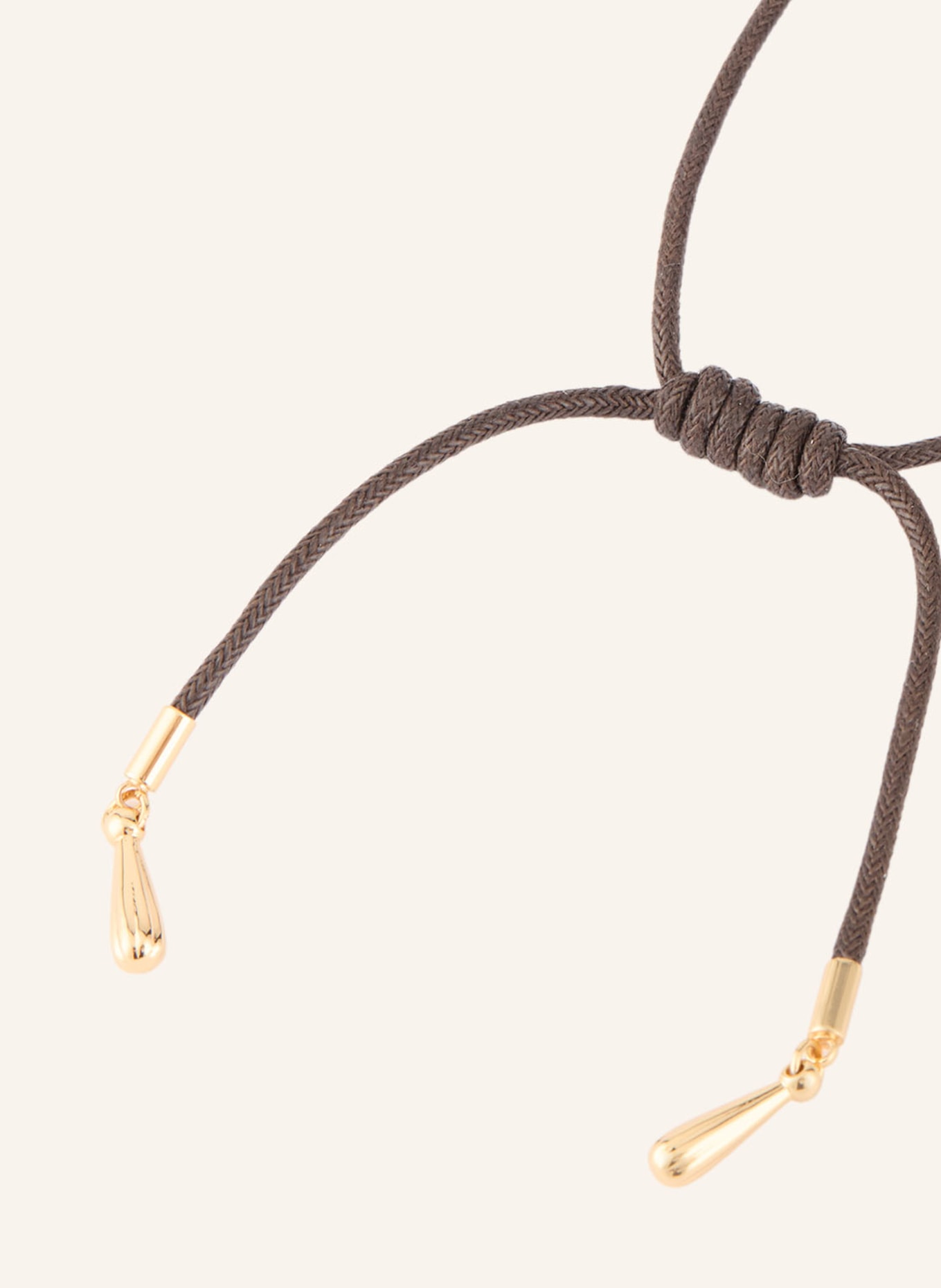 maje Halskette: GOLD / DUNKELBRAUN / GRÜN