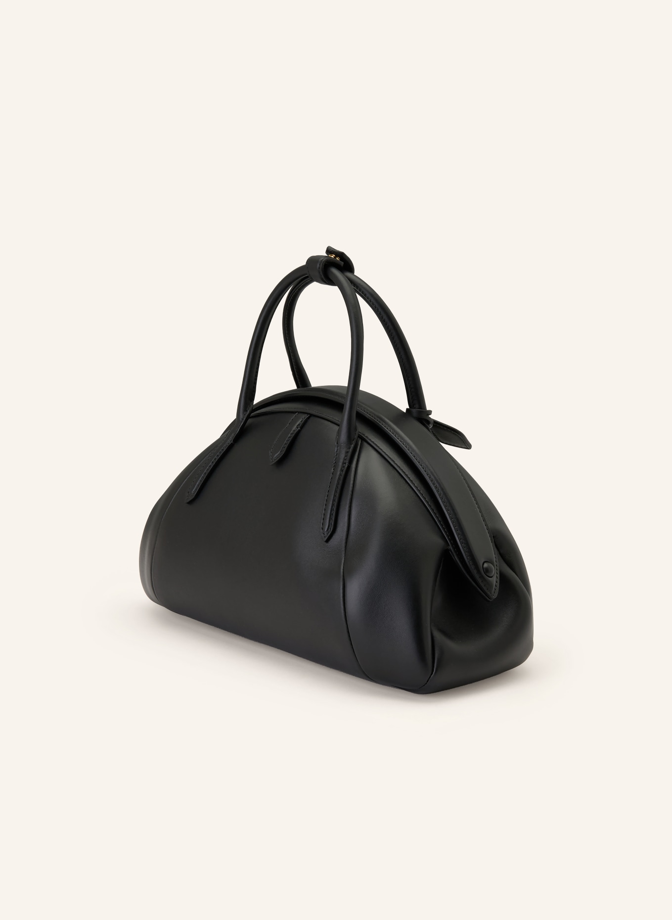 ALAÏA handtas: ZWART / GOUD