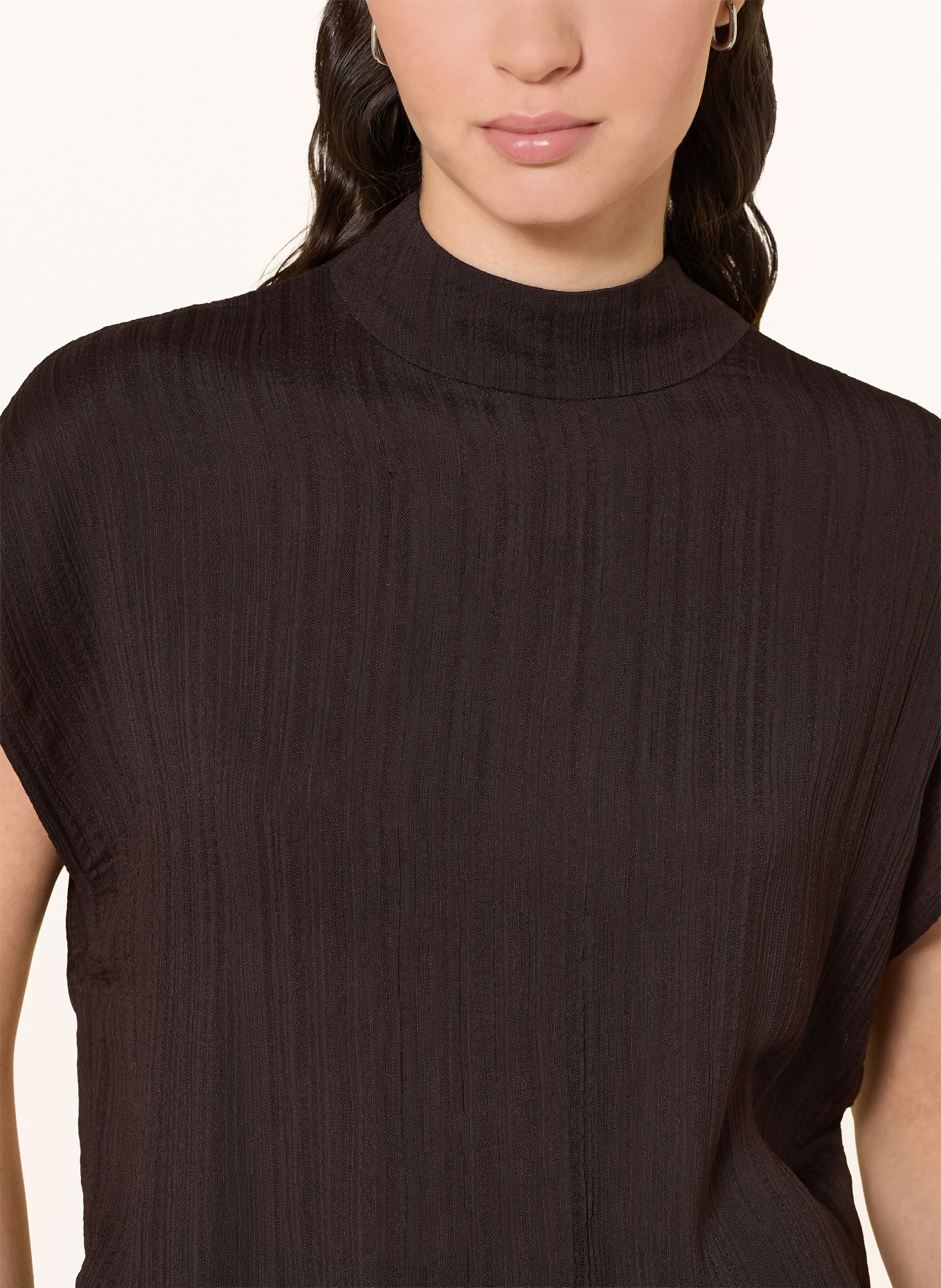 someday ZLISEA Blouse Top: DARK BROWN