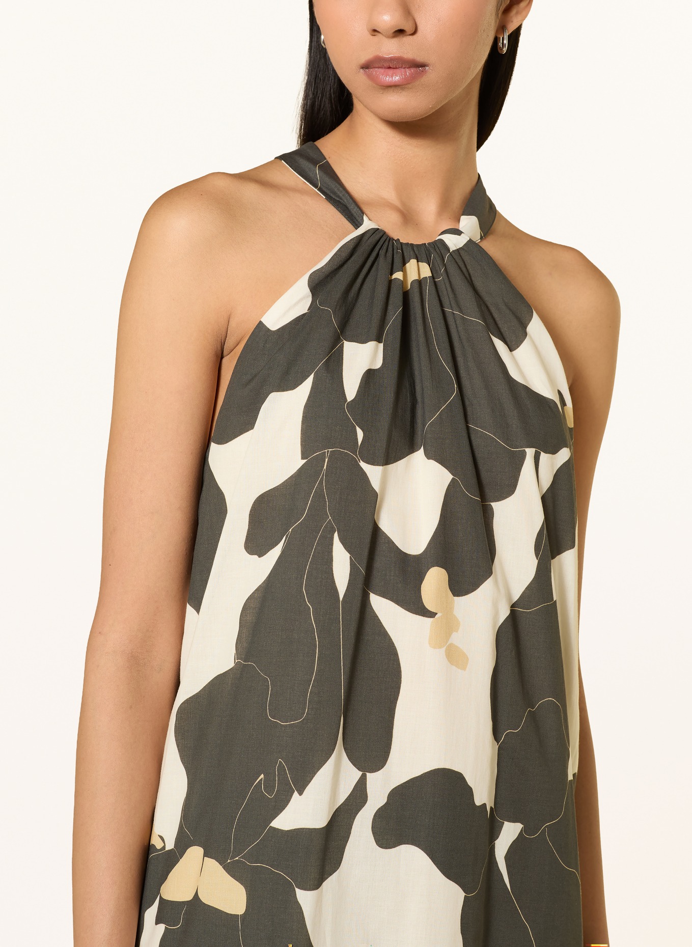 someday Kleid QOWIRA: KHAKI / BEIGE / ECRU