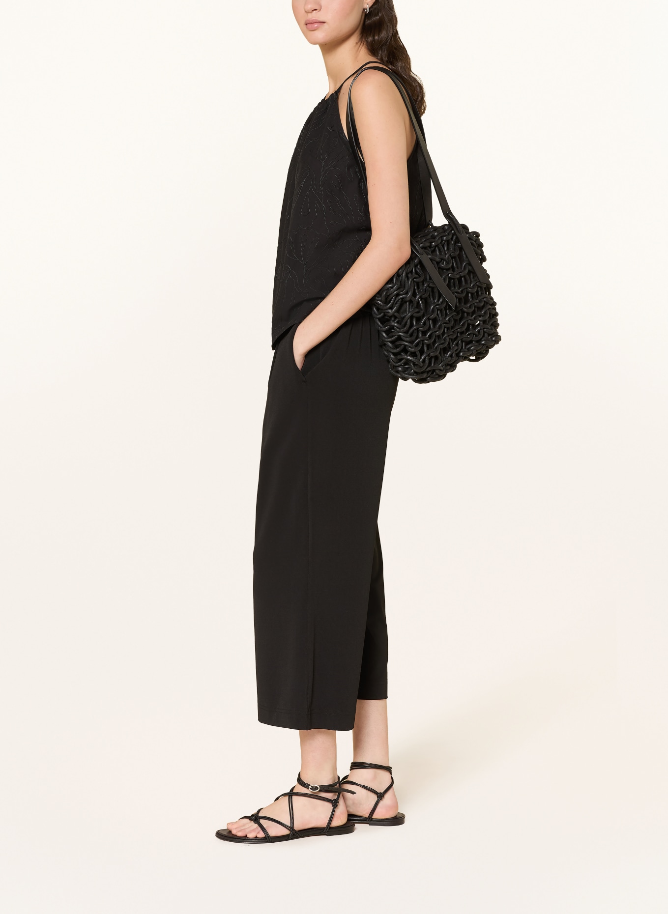 someday Culotte CELASTO WIDE: SCHWARZ