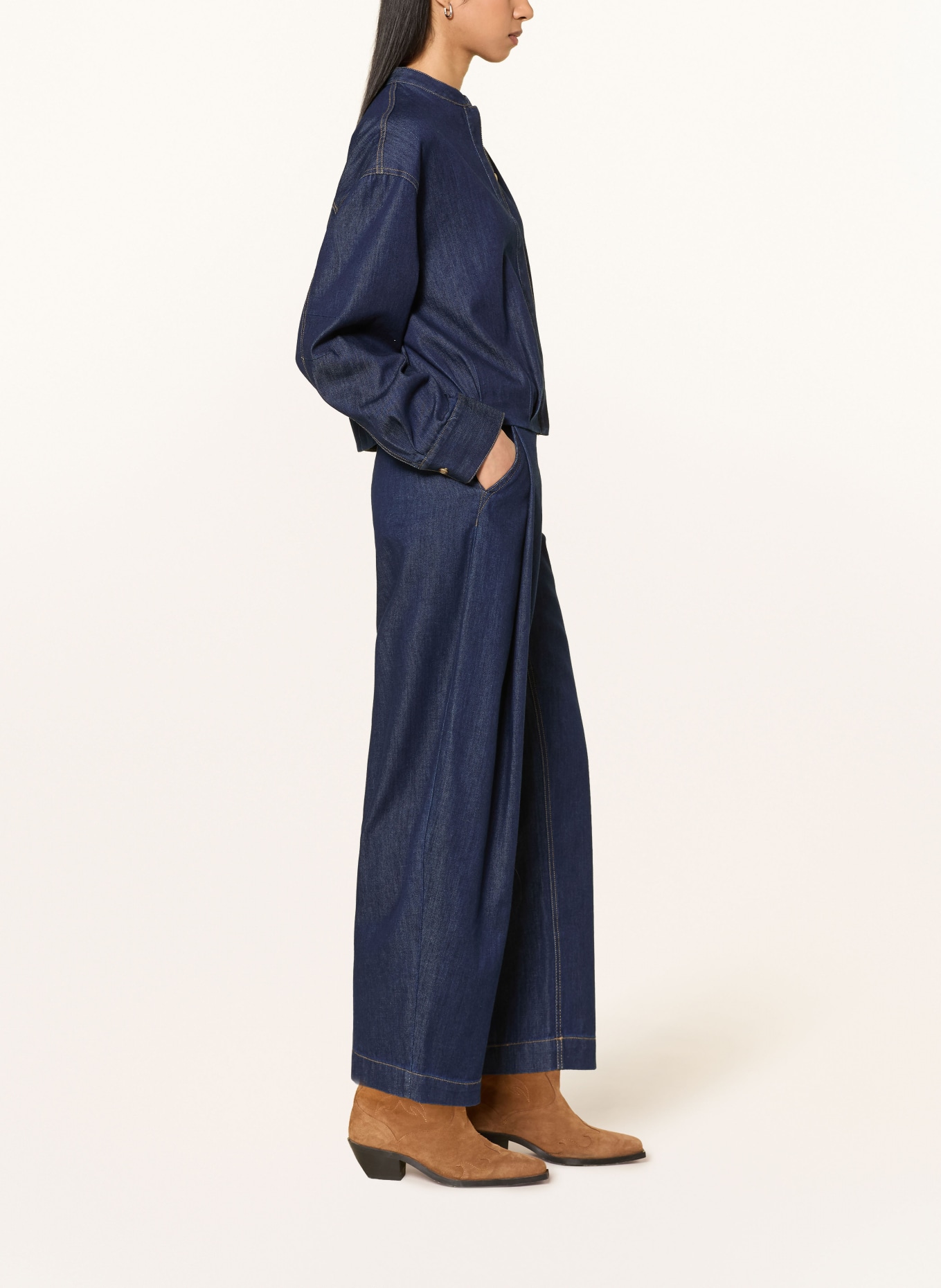 someday Barrel-jeans CHARLIE: 70068 rinsed dark blue