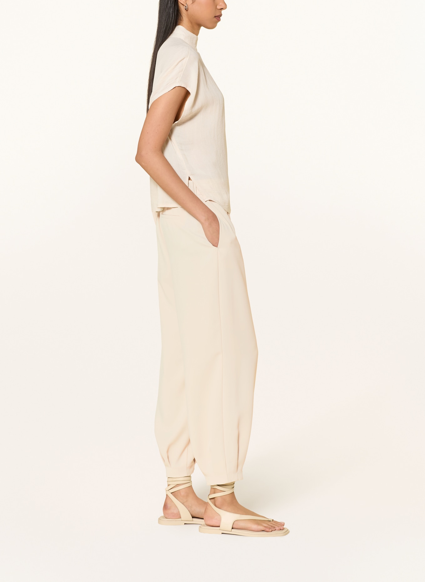 someday Pantalon 7/8 CISILIA: CRÈME