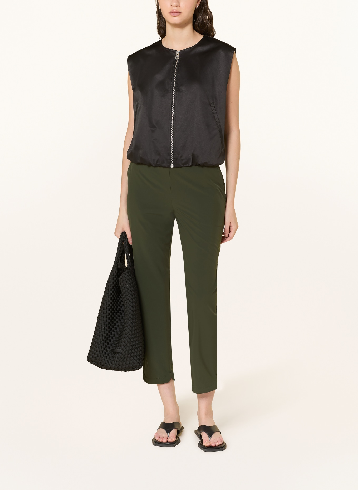 someday Pantalon 7/8 CHARLIE: GROEN