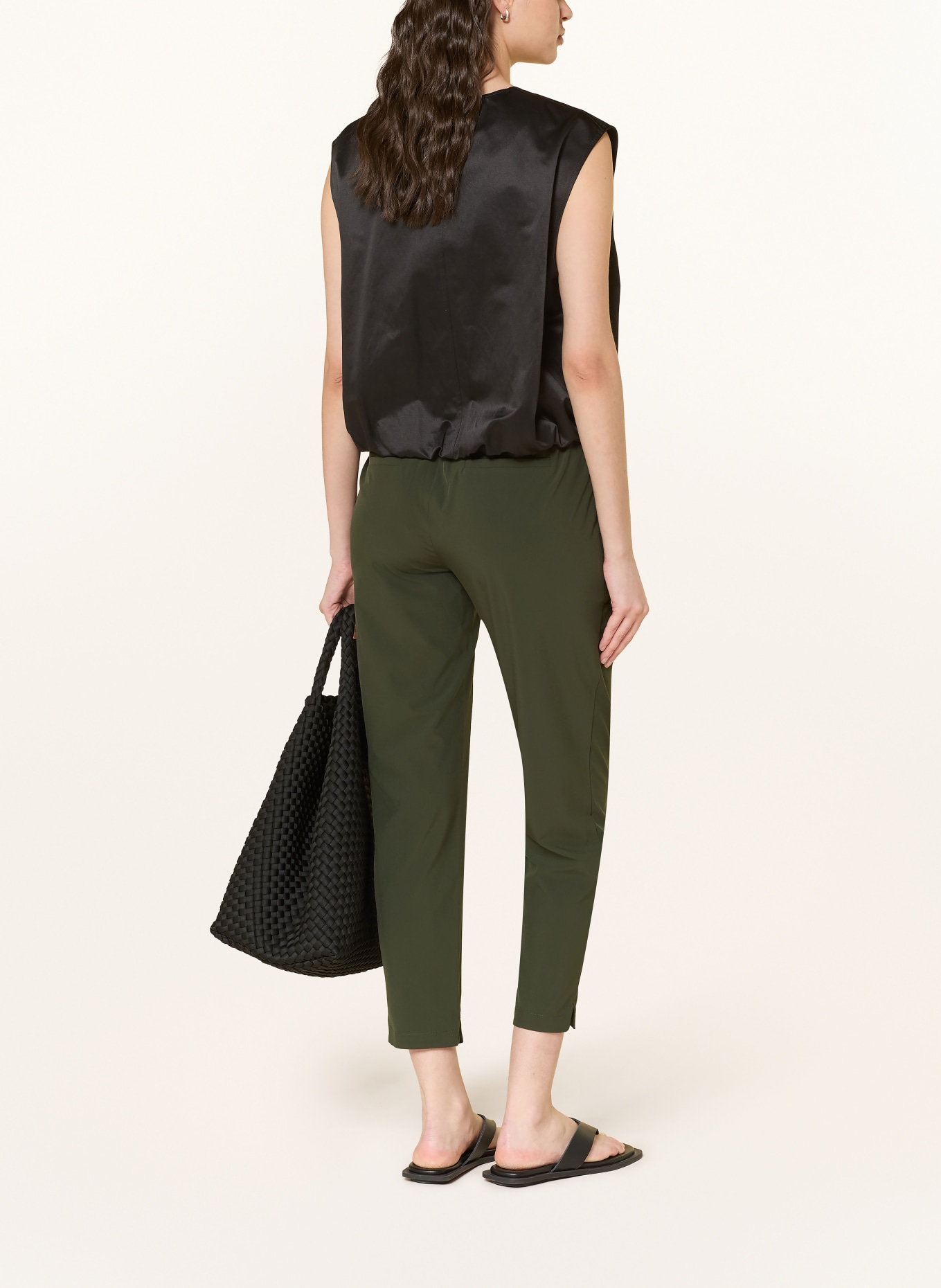 someday Pantalon 7/8 CHARLIE: GROEN